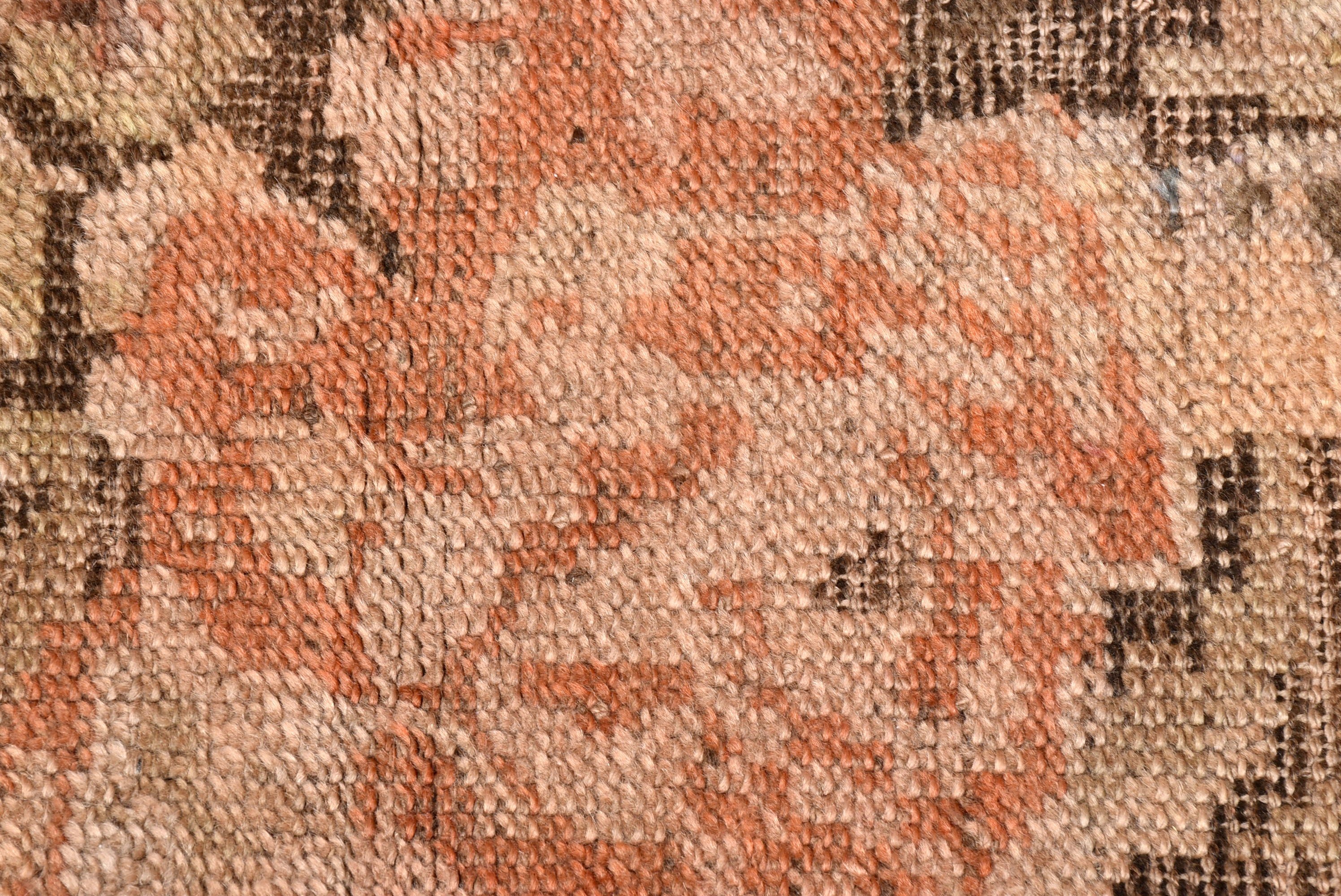 Boho Accent Rugs, Wool Rugs, Vintage Rugs, Decorative Rugs, 3.6x5.3 ft Accent Rugs, Turkish Rugs, Home Decor Rugs, Orange Wool Rugs