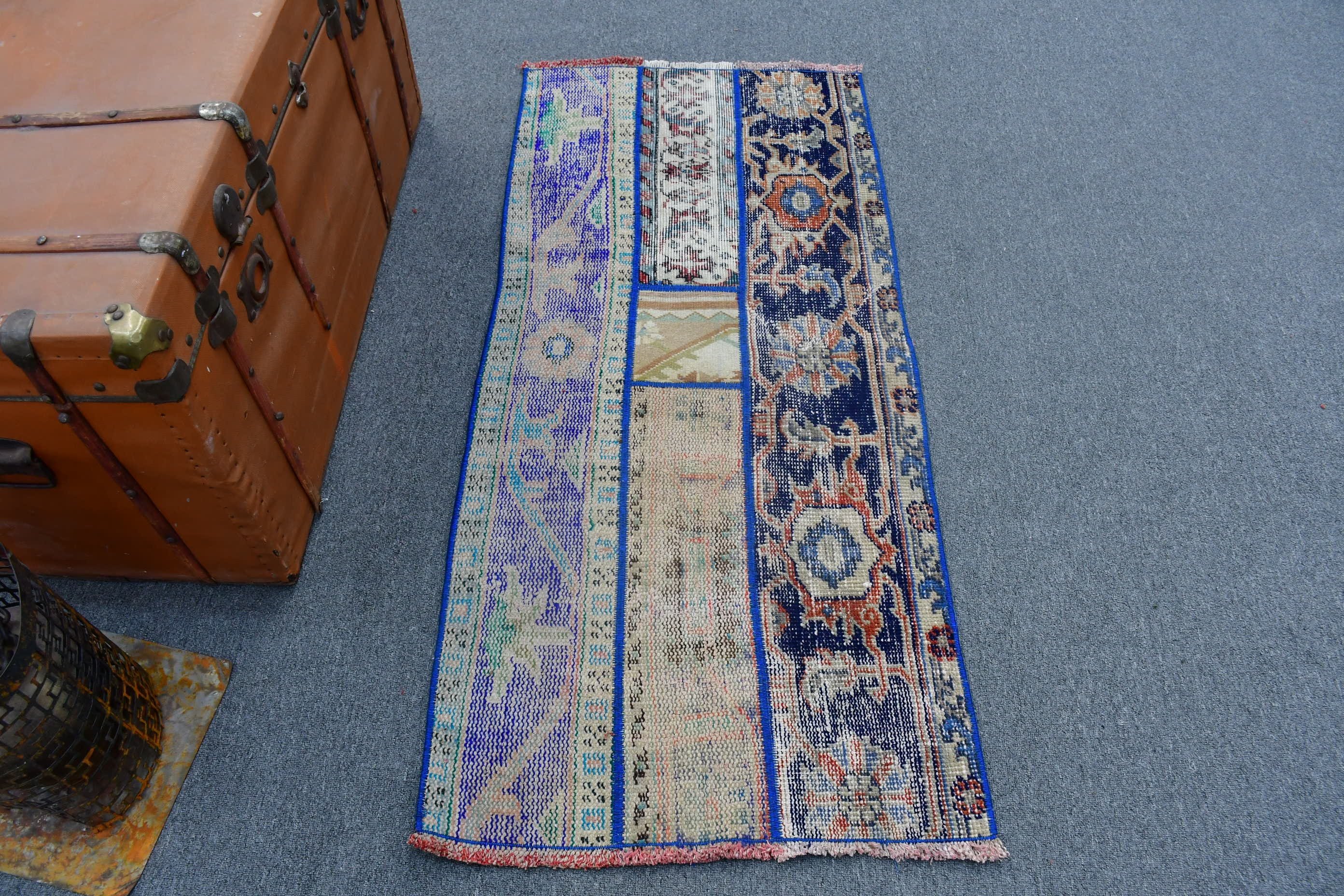 Boho Halılar, Vintage Halı, Araba Paspas Halısı, Duvara Asılı Halı, Türk Halısı, Ev Dekor Halısı, 2.1x4.6 ft Küçük Halılar, Çocuk Odası Halıları, Havalı Halı