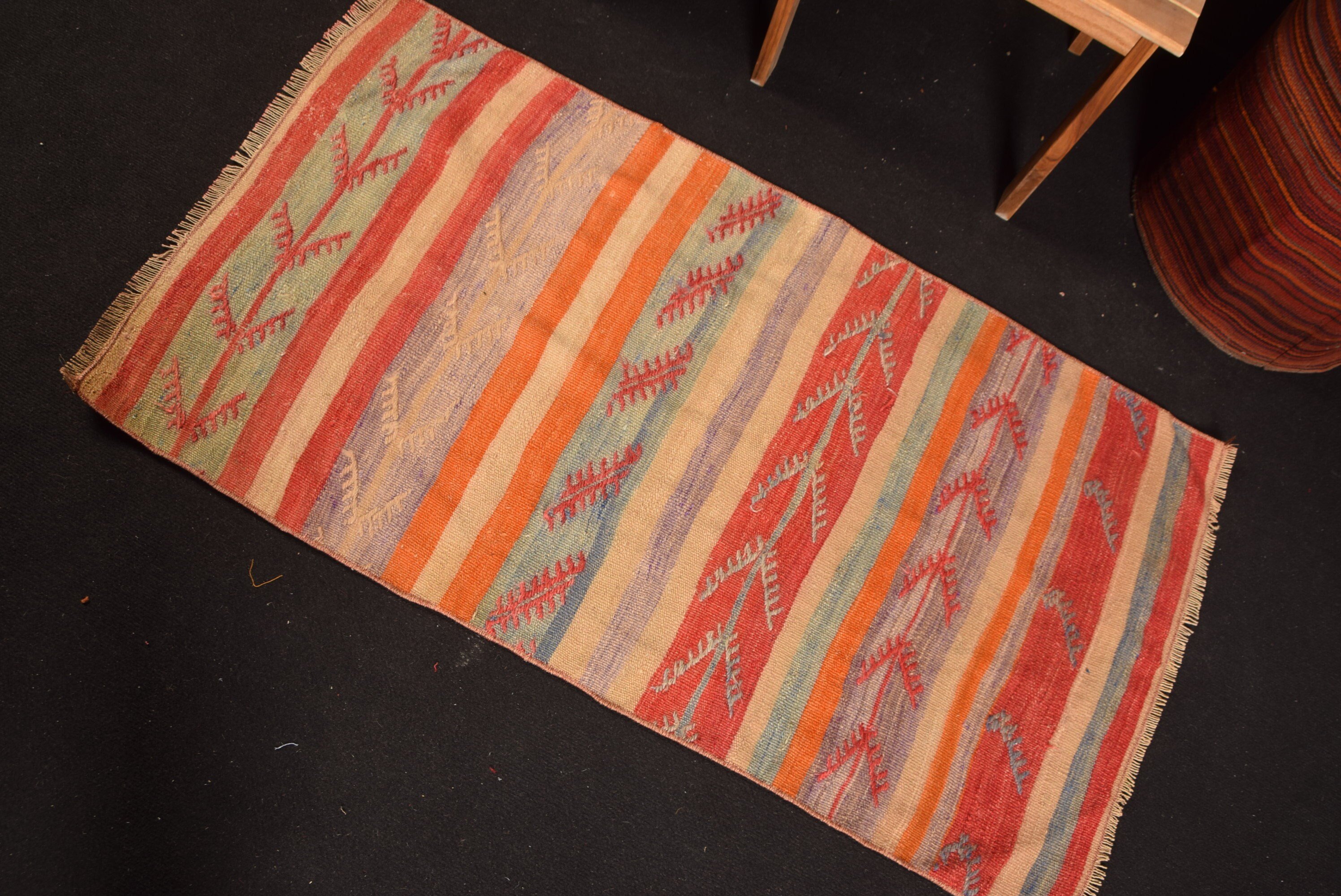 Türk Halıları, 2.4x4.2 ft Küçük Halı, Ev Dekorasyonu Halıları, Vintage Halı, Kilim, Antika Halı, Bej Anadolu Halısı, Çocuk Halısı, Araba Paspas Halısı