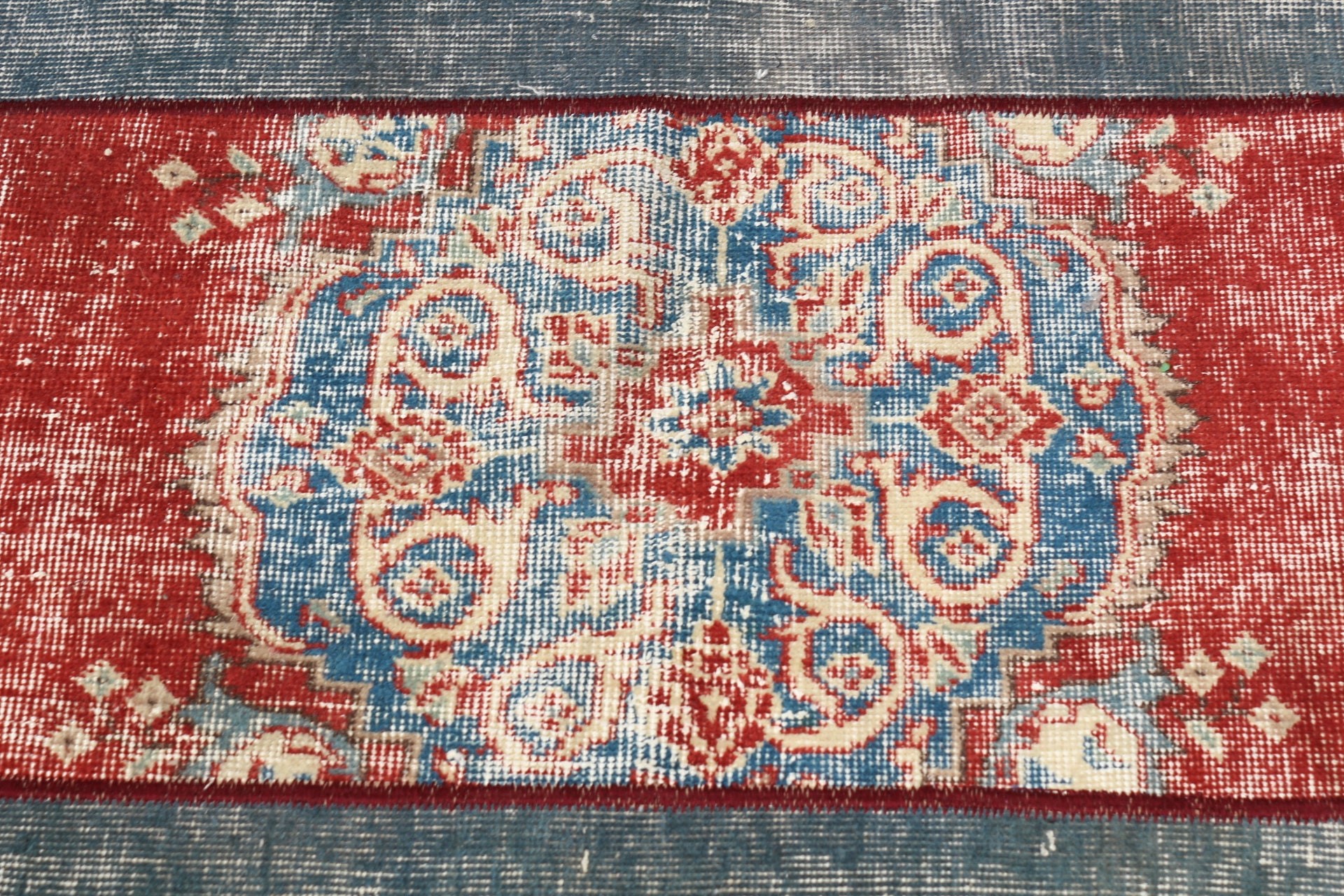 Aesthetic Rug, Red Bedroom Rug, Door Mat Rugs, Vintage Rug, Oriental Rugs, Rugs for Bath, Home Decor Rug, Turkish Rug, 2x3.9 ft Small Rug