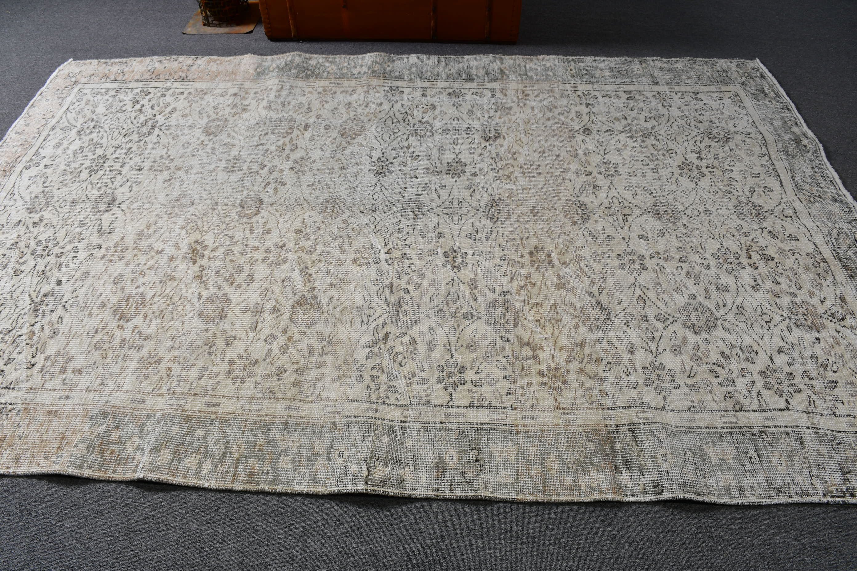 Living Room Rug, Turkish Rug, Cool Rug, Dining Room Rug, Vintage Rugs, 5.6x8.8 ft Large Rug, Office Rug, Bedroom Rug, Rugs for Living Room