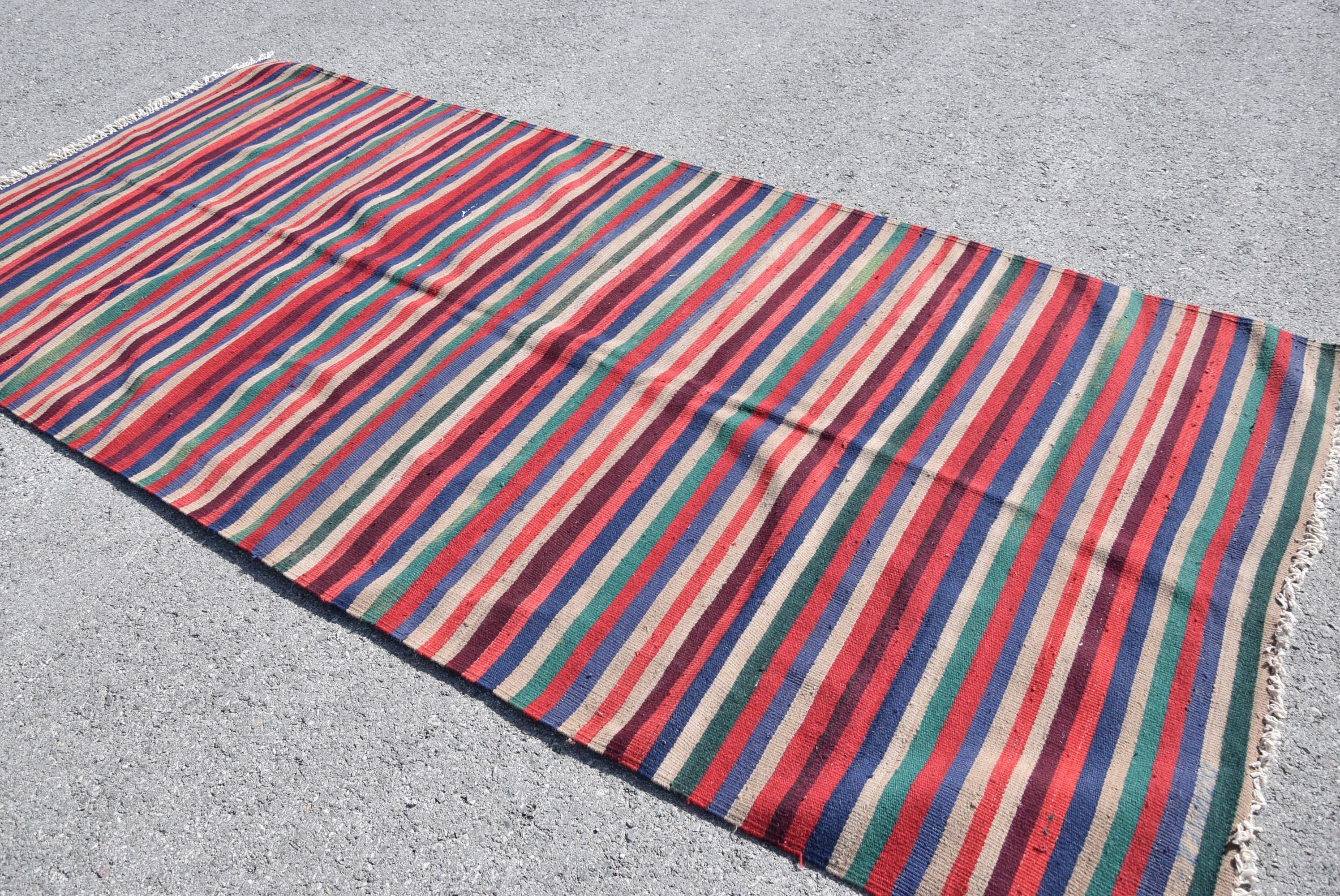 Türk Halıları, 4.9x10.4 ft Büyük Halı, Kilim, Vintage Halı, Bej Mutfak Halıları, Ev Dekor Halısı, Oturma Odası Halısı, Yatak Odası Halısı