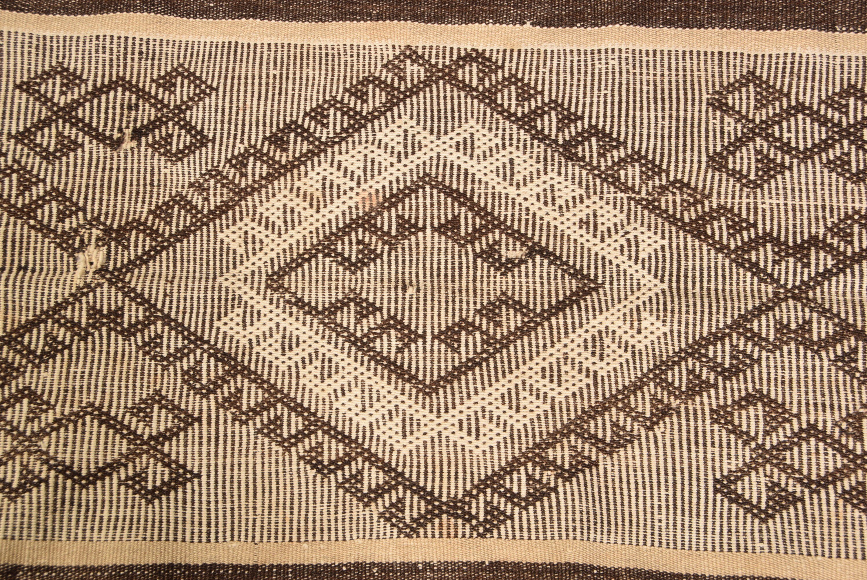 Kitchen Rug, Vintage Rug, Rugs for Corridor, Kilim, Beige Oushak Rugs, 1.7x6.9 ft Runner Rugs, Oriental Rug, Abstract Rug, Turkish Rug