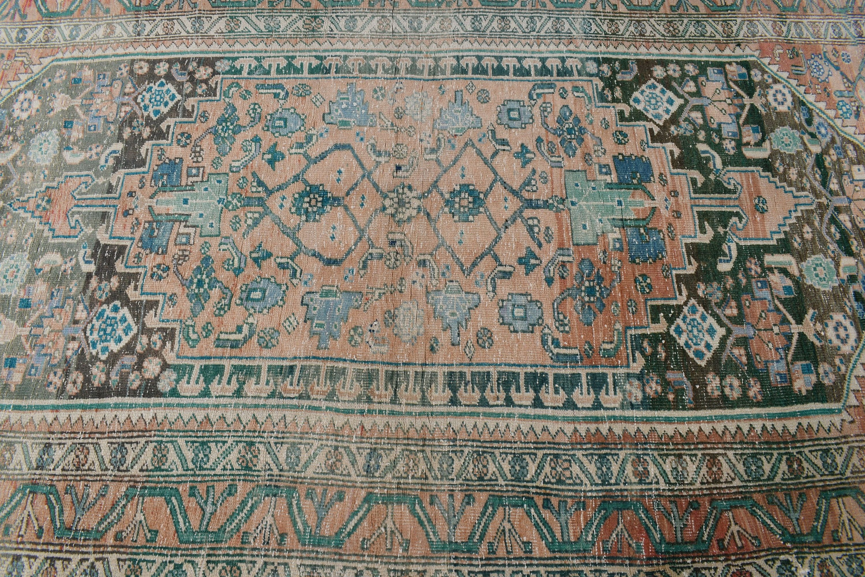 Yer Halısı, Çocuk Halıları, Vintage Halılar, Turuncu Yün Halı, Geometrik Halılar, Boho Alan Halısı, Fas Halısı, 4,2x9,4 ft Alan Halısı, Türk Halısı