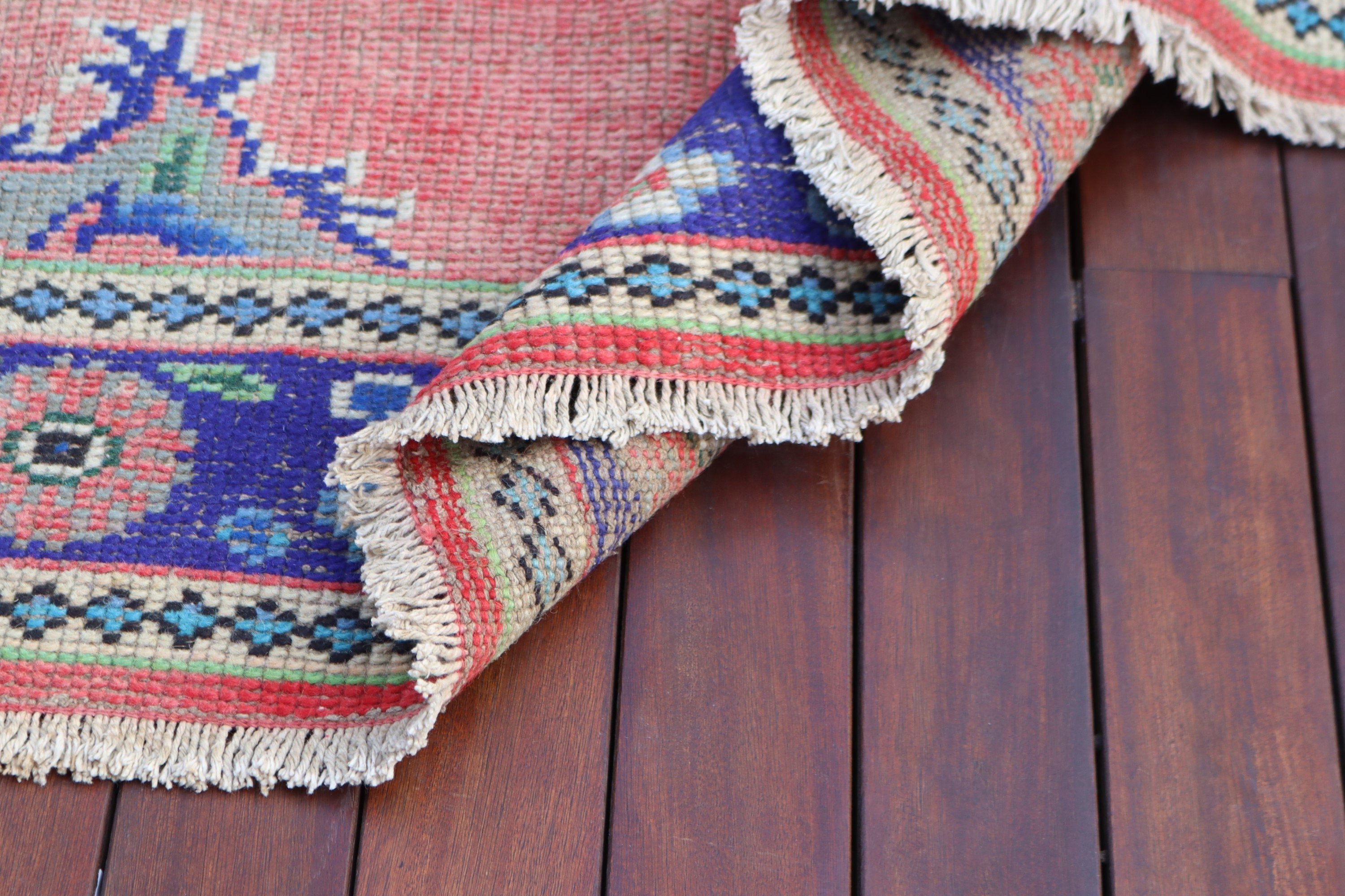 Bedroom Rug, Large Boho Rugs, Turkish Rug, Vintage Rug, 6.1x8.6 ft Large Rug, Handwoven Rugs, Tribal Rug, Red Neutral Rugs