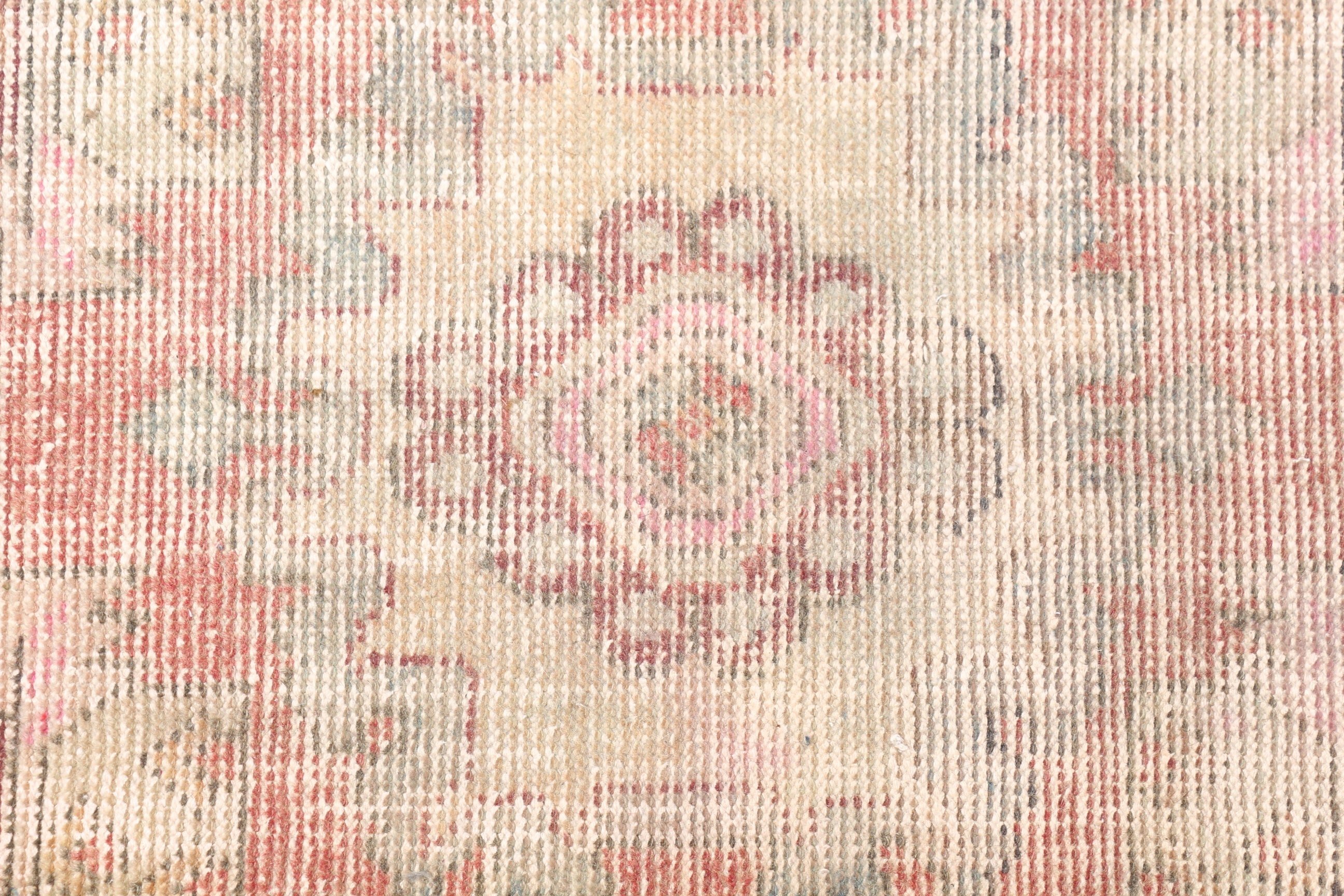 Kitchen Rugs, Turkish Rugs, Rugs for Entry, Car Mat Rugs, Bedroom Rug, Cute Bath Mat Rug, Vintage Rug, Red Oushak Rug, 1.7x2.8 ft Small Rug