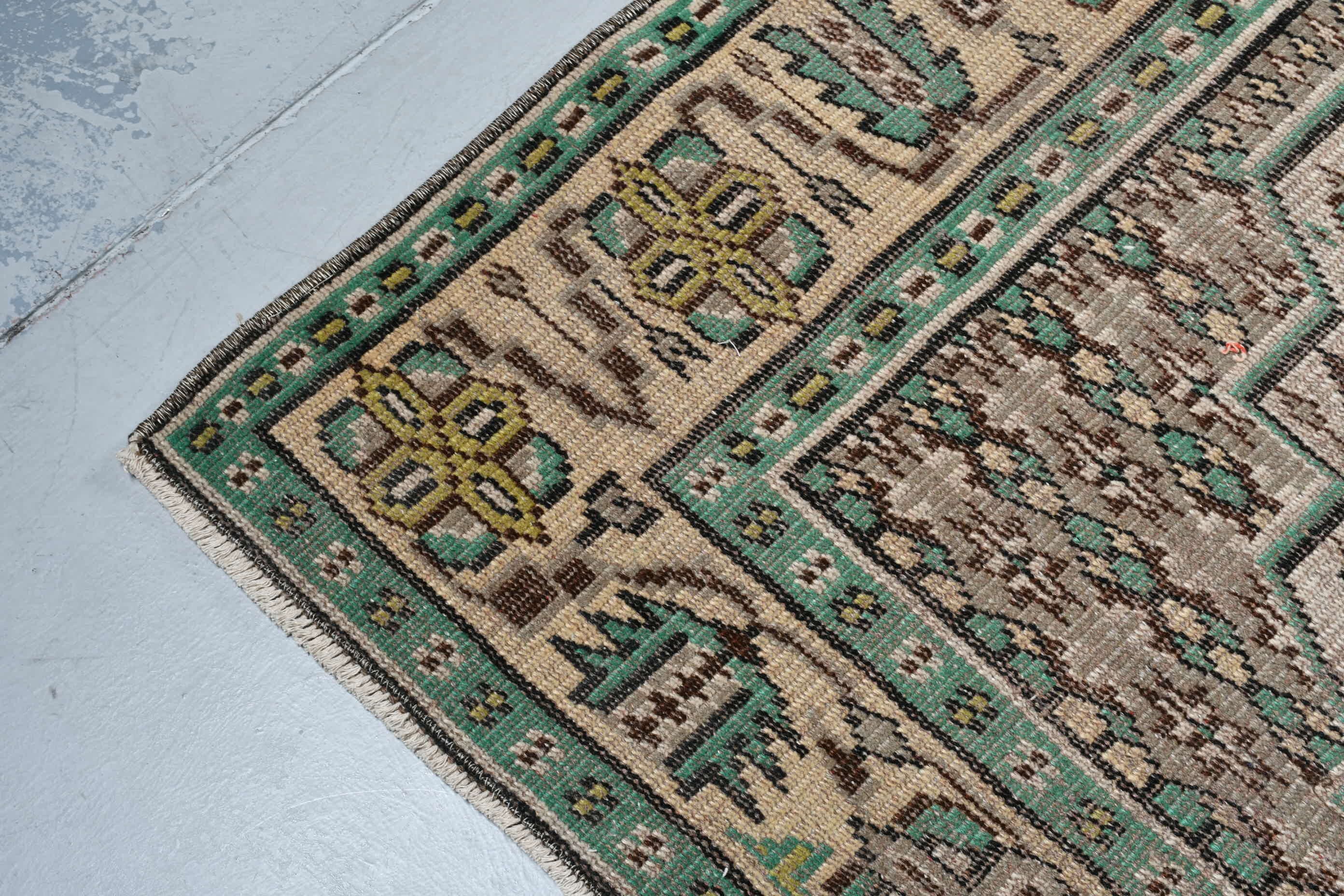 Cute Rugs, Turkish Rug, Green Floor Rug, Living Room Rug, Home Decor Rug, Vintage Rugs, 5.8x9.3 ft Large Rugs, Salon Rugs