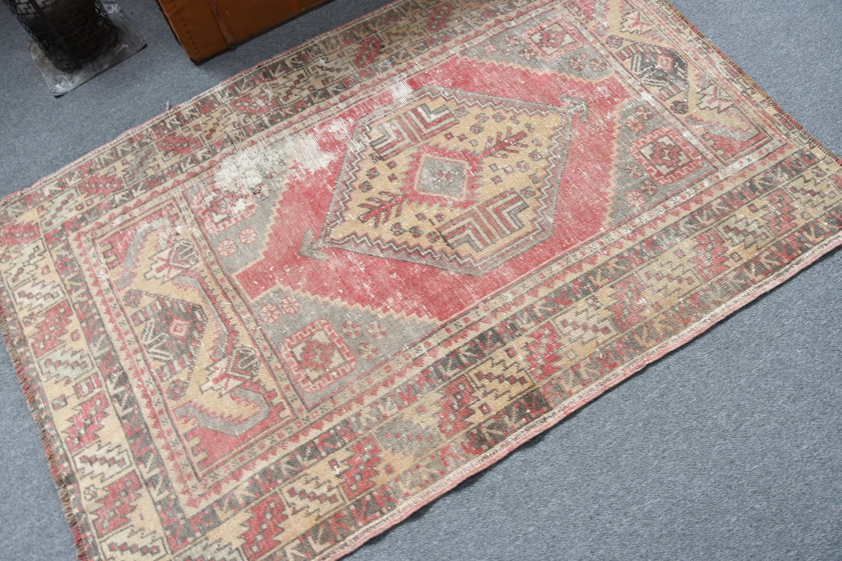Dorm Accent Rug Rugs, Vintage Rug, Moroccan Rug, 3.9x5.8 ft Accent Rug, Muted Rug, Rugs for Nursery, Bedroom Rug, Turkish Rug, Kitchen Rug