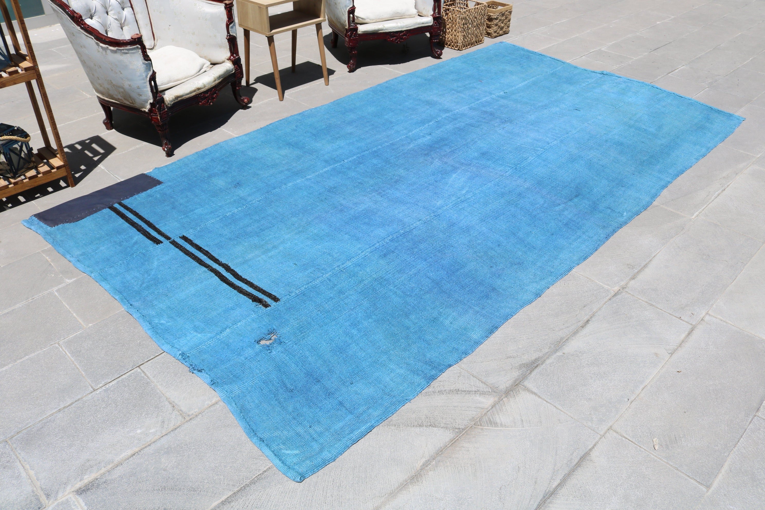 Living Room Rug, 6.2x11.5 ft Oversize Rugs, Aztec Rug, Turkish Rug, Vintage Rug, Rugs for Dining Room, Wool Rugs, Bedroom Rugs, Saloon Rug