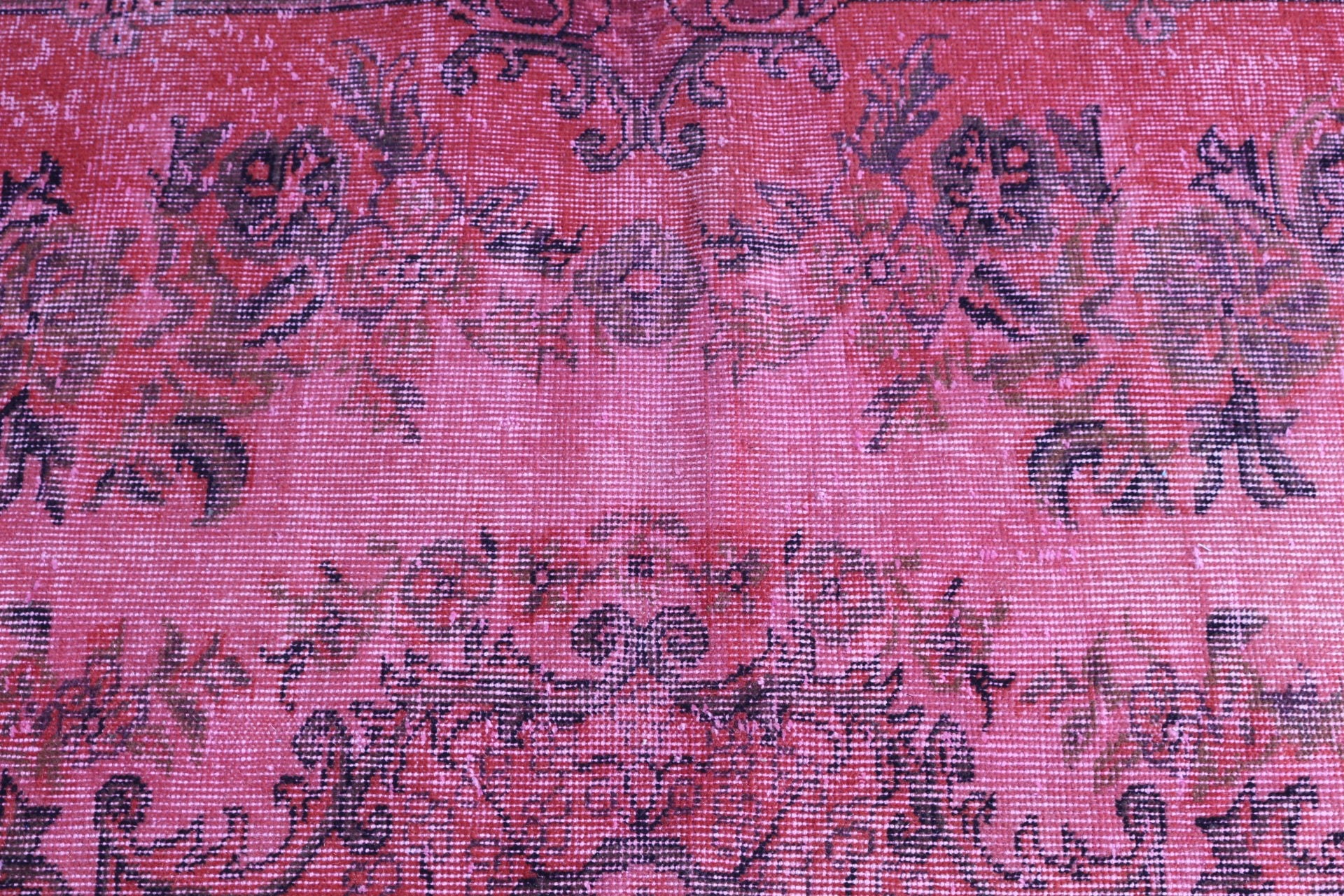 Mutfak Halısı, Türk Halıları, Oryantal Halı, Kırmızı 2,9x9,3 ft Runner Halıları, Vintage Halı, Oushak Halıları, Koridor Halıları, Runner Halıları