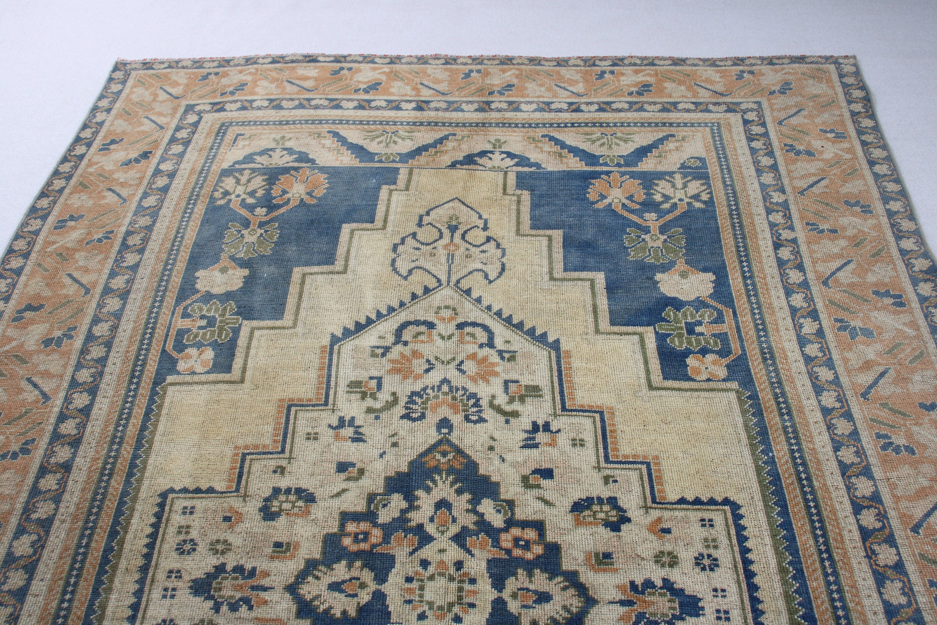 Ev Dekorasyonu Halısı, Salon Halıları, Modern Halılar, Türk Halısı, Yatak Odası Halıları, Bej Yün Halılar, Vintage Halılar, Oturma Odası Halısı, 6.6x9.6 ft Büyük Halı