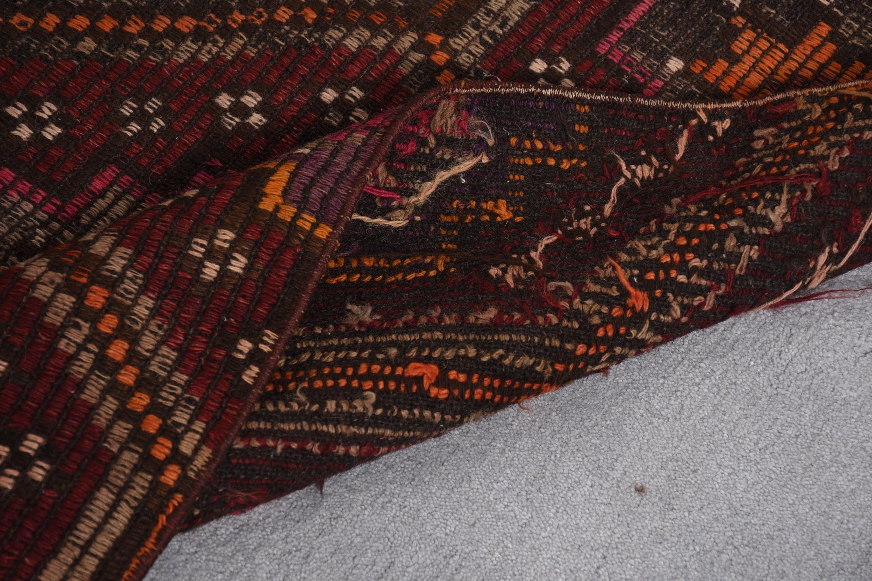 Türk Halısı, Vintage Halı, Açıklama Halıları, Kırmızı Ev Dekor Halısı, 4.7x7 ft Alan Halıları, Kilim, Mutfak Halısı, Oushak Bölgesi Halıları, İç Mekan Halıları