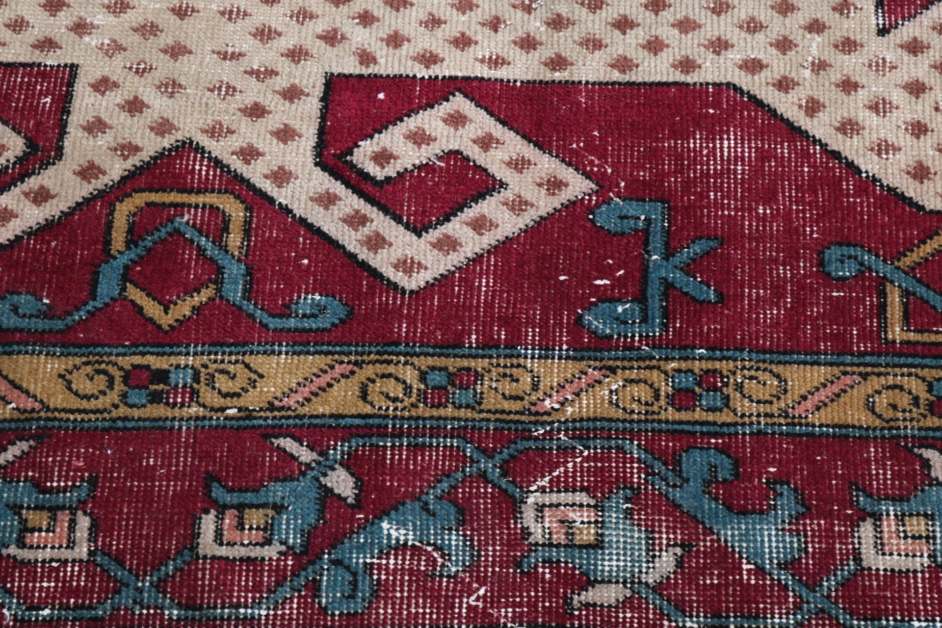 Araba Paspas Halıları, Türk Halısı, Vintage Halı, Mor Modern Halılar, Egzotik Halılar, 1,5x3,6 ft Küçük Halılar, El Dokuma Halı, Havalı Halı, Küçük Boho Halı