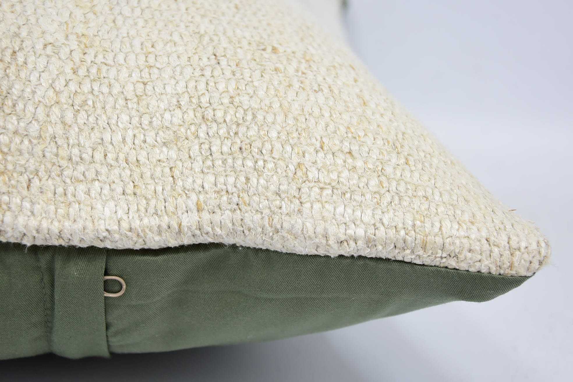 Interior Designer Pillow, Designer Throw Pillow Sham, Kilim Pillow Cover, Patio Pillow, Gift Pillow, 16"x24" White Cushion
