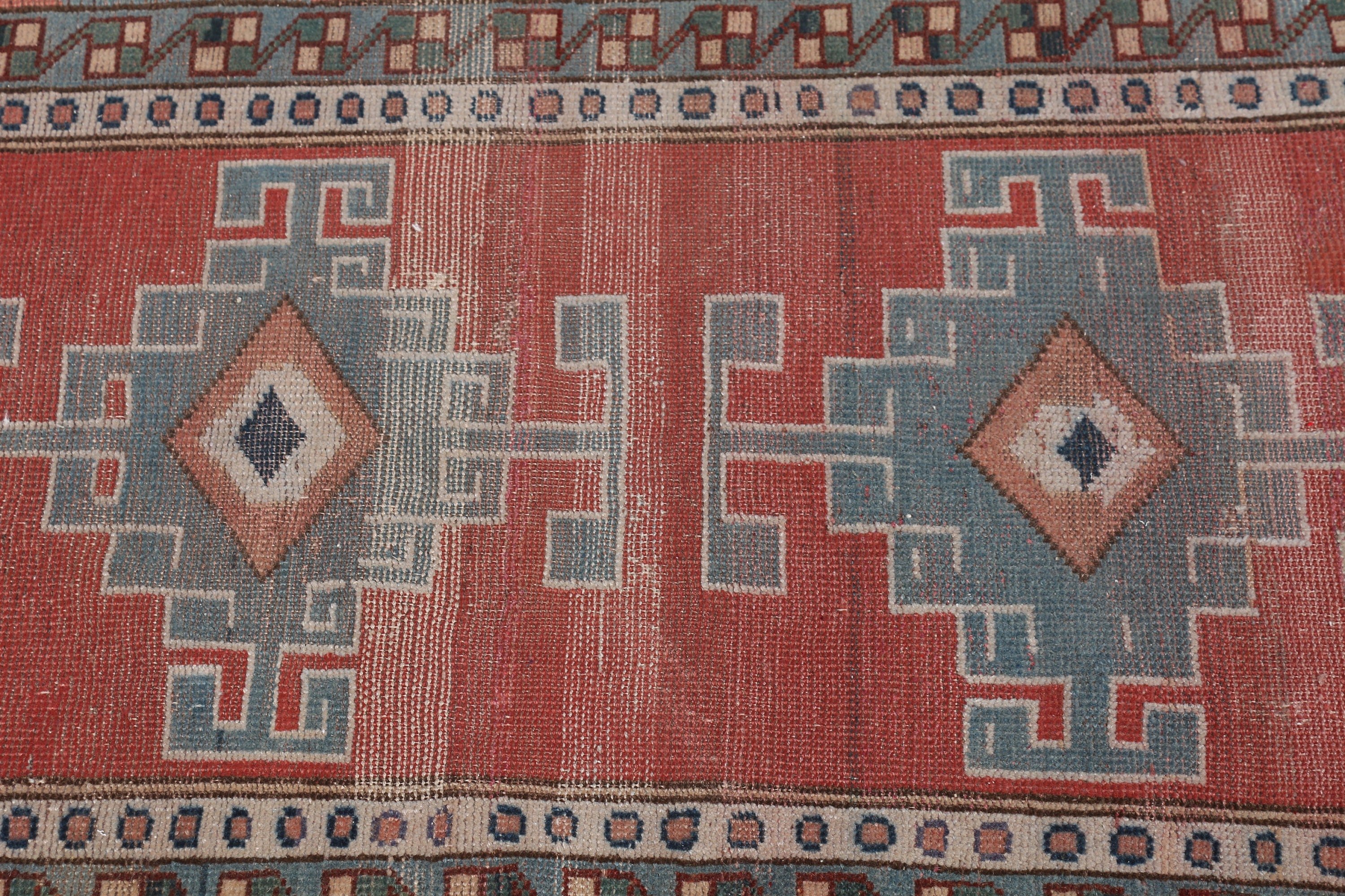 Vintage Rug, Bedroom Rugs, Door Mat Rug, 2.2x3.5 ft Small Rug, Anatolian Rug, Turkish Rug, Red Floor Rugs, Antique Rugs, Rugs for Entry