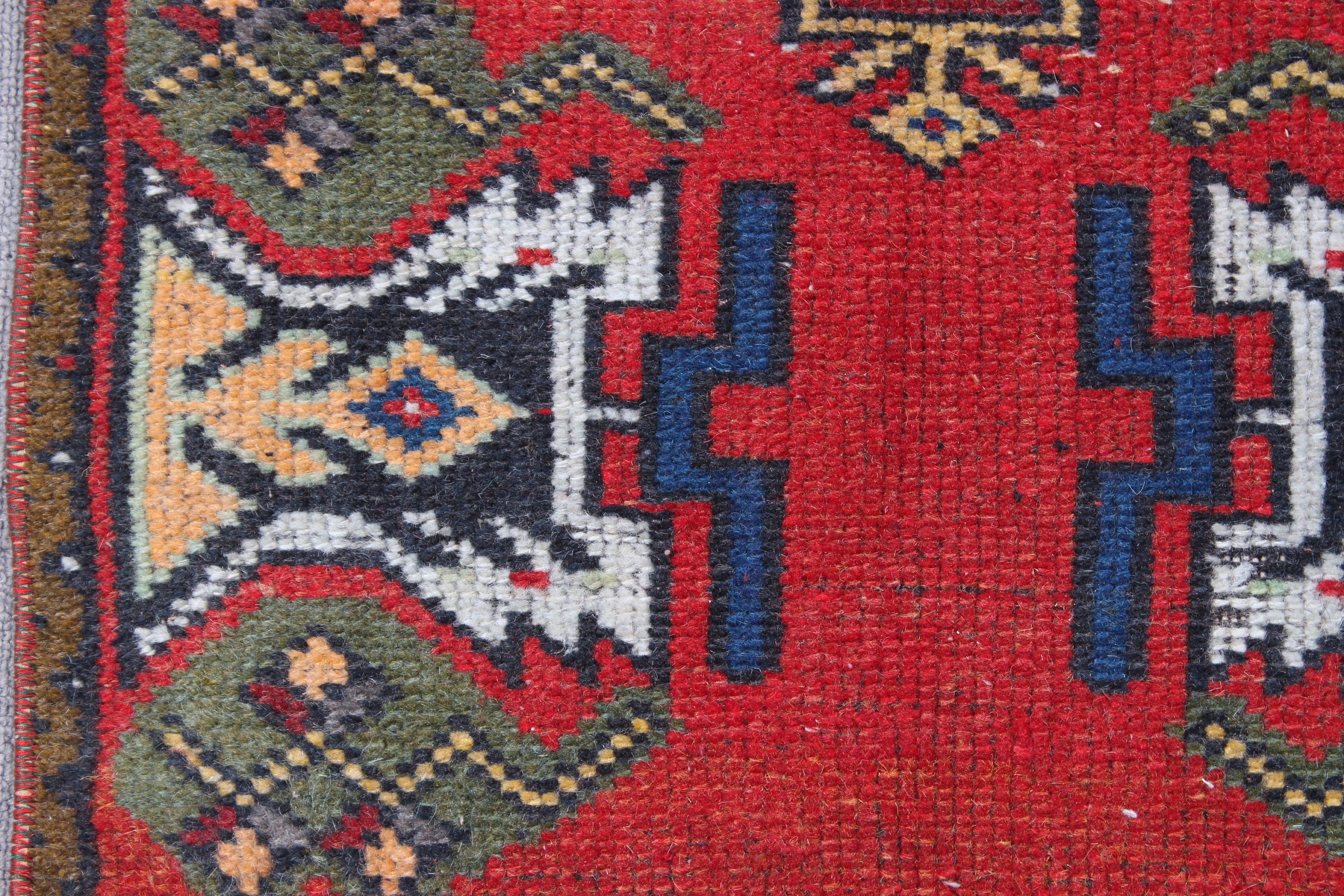 Red Moroccan Rug, Statement Rugs, Turkey Rug, Vintage Rug, Home Decor Rug, 1.6x3.1 ft Small Rugs, Kitchen Rugs, Turkish Rug, Bedroom Rug