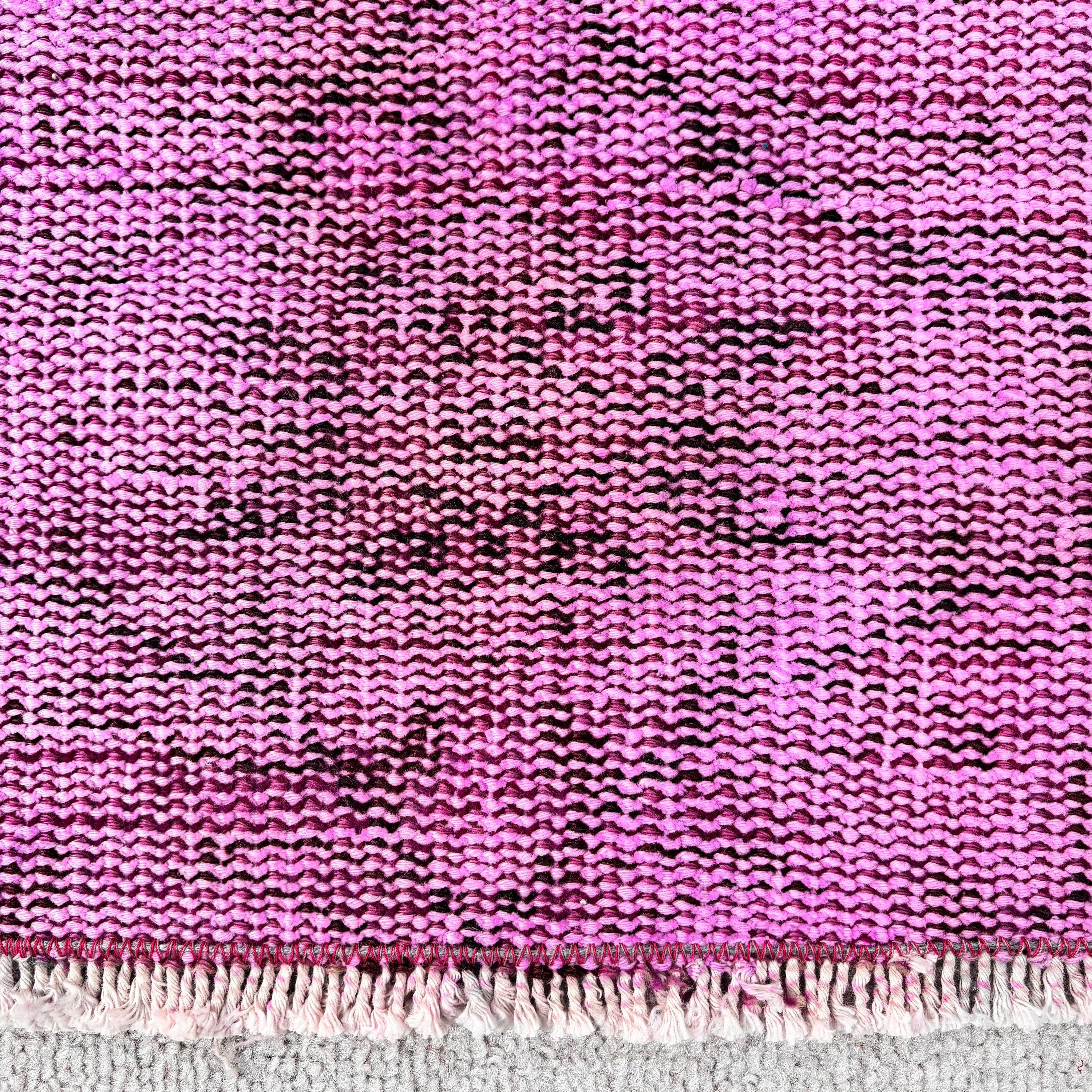 1.6x3.1 ft Küçük Halı, Türk Halıları, Mutfak Halıları, Pembe Lüks Halı, Mutfak Halıları, Vintage Halılar, Küçük Alan Halıları, Düz Dokuma Halılar