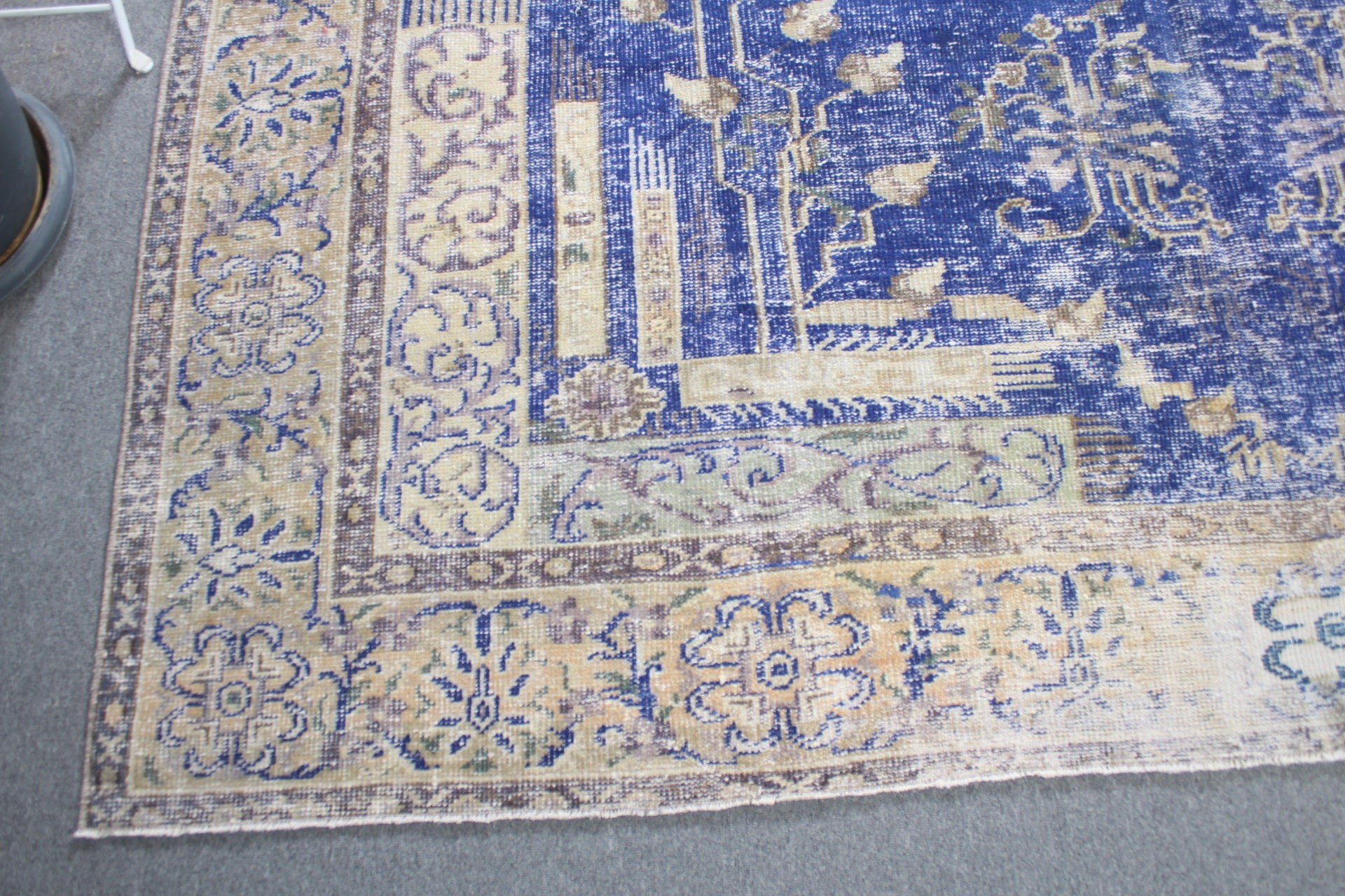 Blue Moroccan Rug, Salon Rug, Oriental Rug, Aztec Rug, Turkish Rug, 8.1x10.9 ft Oversize Rugs, Living Room Rugs, Vintage Rugs, Antique Rug