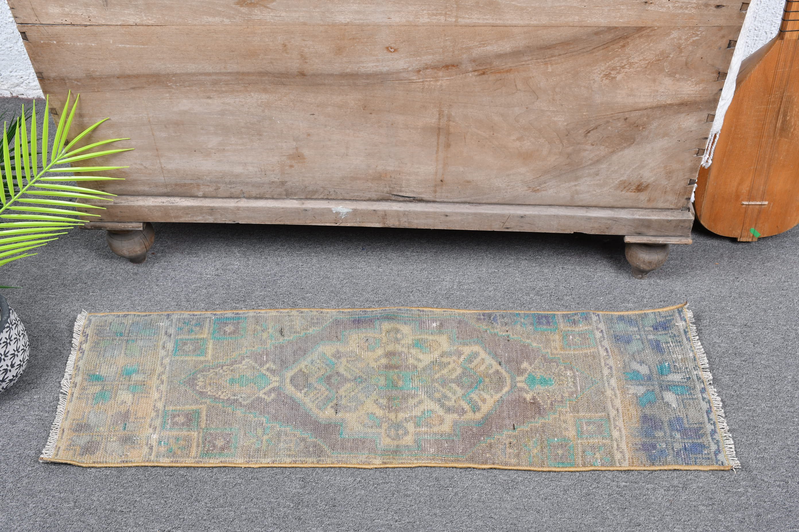 1x3.3 ft Küçük Halı, Duvara Asılı Halı, Ofis Halısı, Havalı Halı, Türk Halıları, Yatak Odası Halısı, Araba Paspas Halısı, Gri Ev Dekor Halıları, Vintage Halılar