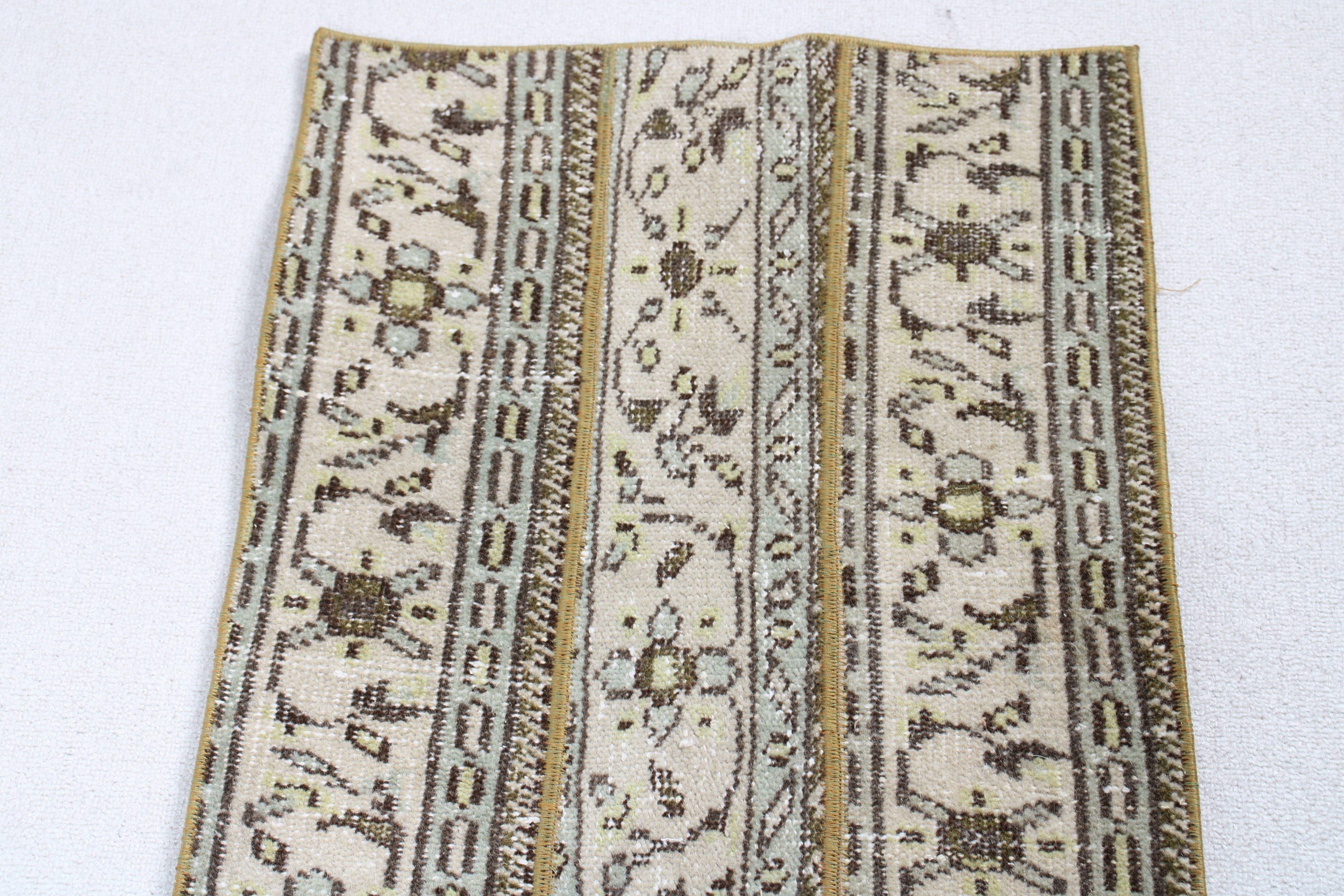 Floor Rugs, Nursery Rugs, Beige Bedroom Rug, 1.6x3.2 ft Small Rugs, Turkish Rug, Door Mat Rugs, Bohemian Rugs, Vintage Rugs