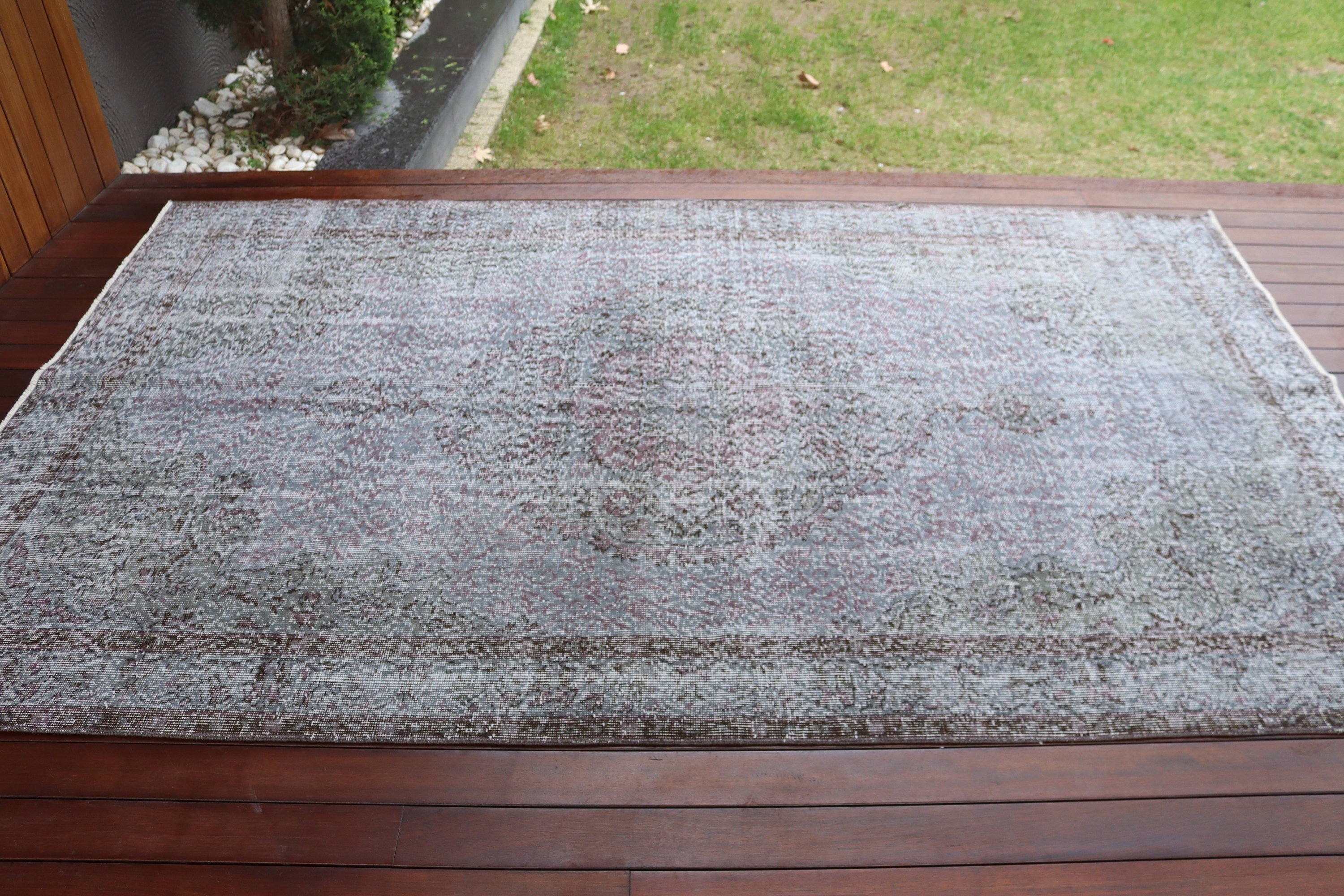 Anadolu Halıları, Vintage Halı, Yatak Odası Halıları, Etnik Halılar, Mutfak Halısı, Gri Geometrik Halılar, Salon Halısı, Türk Halısı, 5.5x9 ft Büyük Halılar