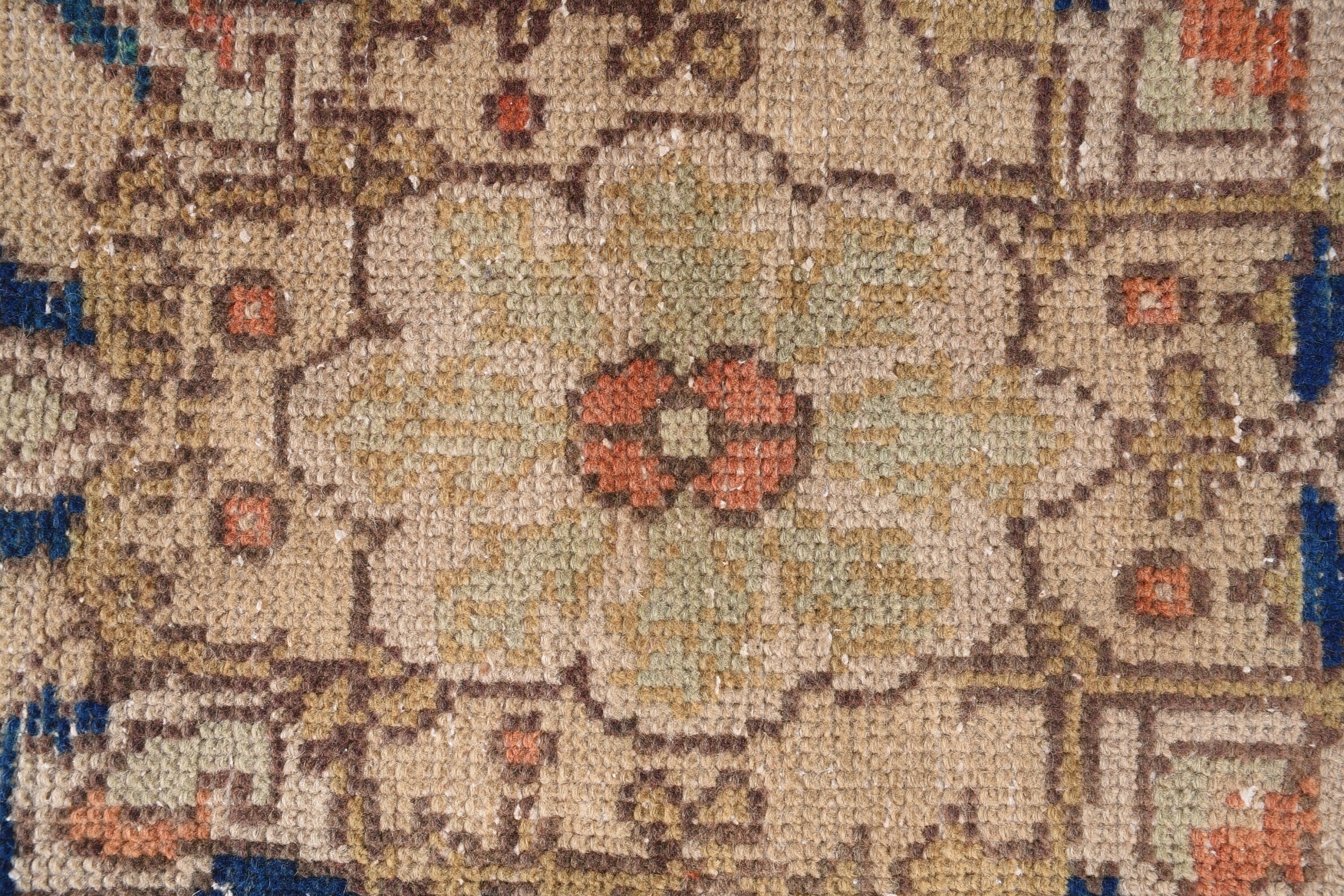 Türk Halıları, Vintage Halı, Banyo Halıları, Paspas Halıları, Oryantal Halı, Yatak Odası Halısı, Mutfak Halısı, Mavi 2.6x5.3 ft Küçük Halı