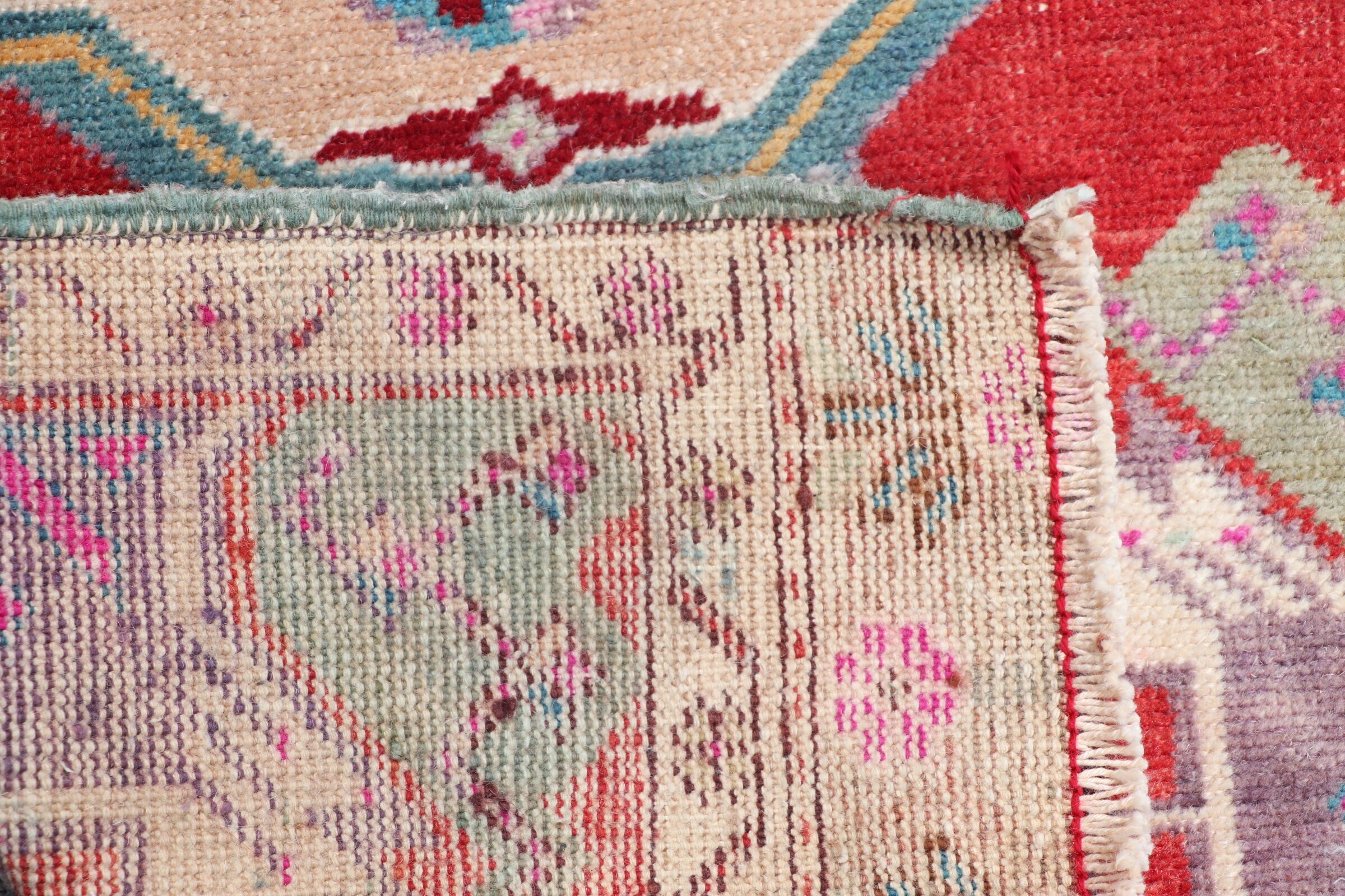 Kitchen Rug, Home Decor Rug, Red  1.8x3.6 ft Small Rug, Tribal Rug, Turkish Rugs, Wall Hanging Rug, Vintage Rugs, Car Mat Rug