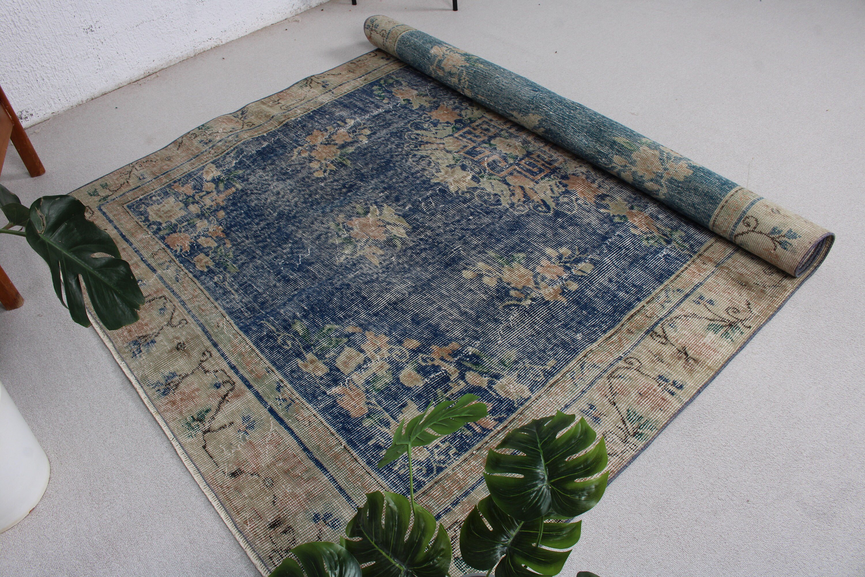 5.7x8.1 ft Büyük Halılar, Büyük Boho Halıları, Türk Halıları, Mutfak Halıları, Düz Dokuma Halılar, Bej Lüks Halılar, Vintage Halı, Büyük Vintage Halılar