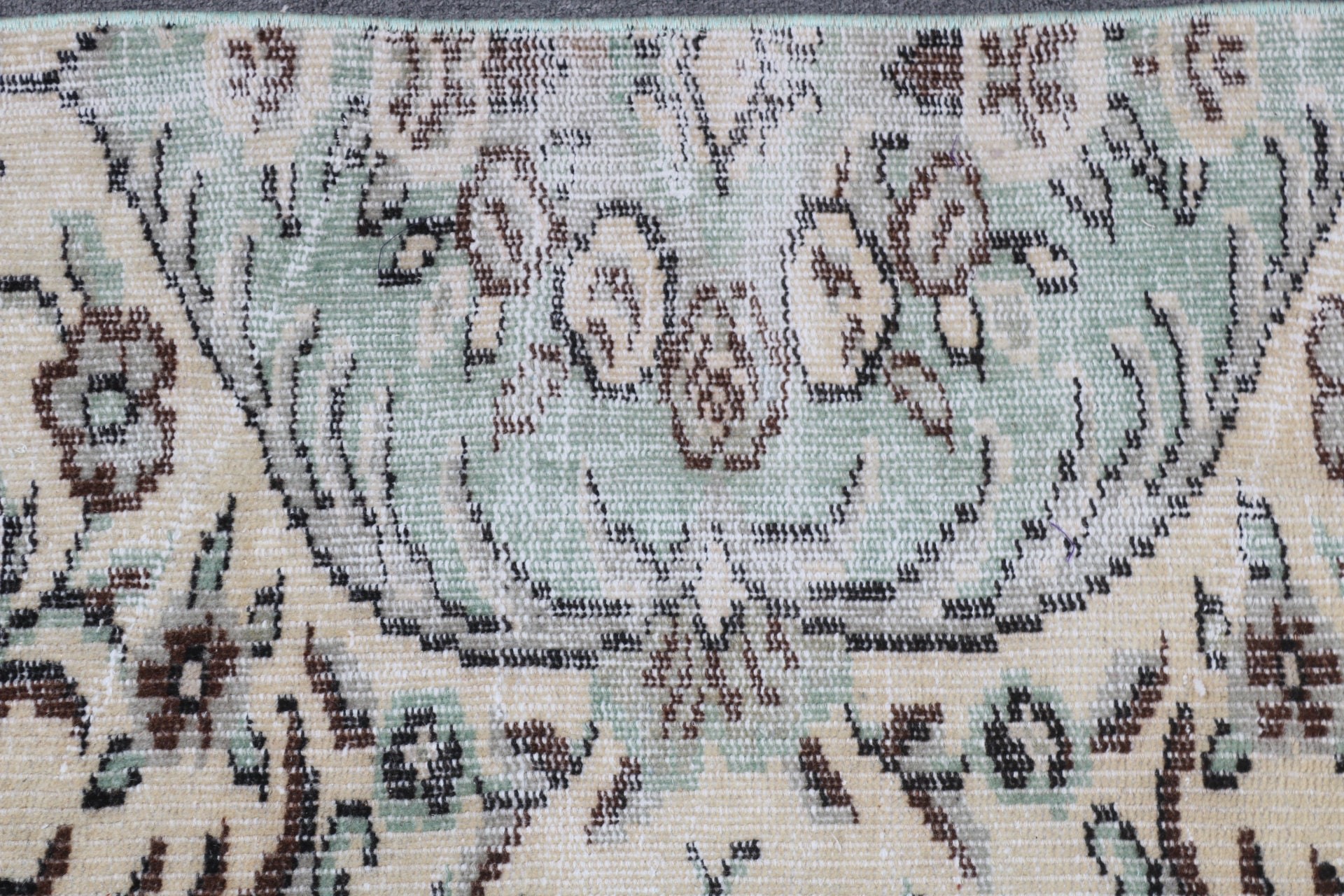 Handmade Rug, Rugs for Door Mat, 1.7x3.2 ft Small Rug, Cool Rug, Bathroom Rug, Turkish Rugs, Bedroom Rugs, Vintage Rug, Green Statement Rug