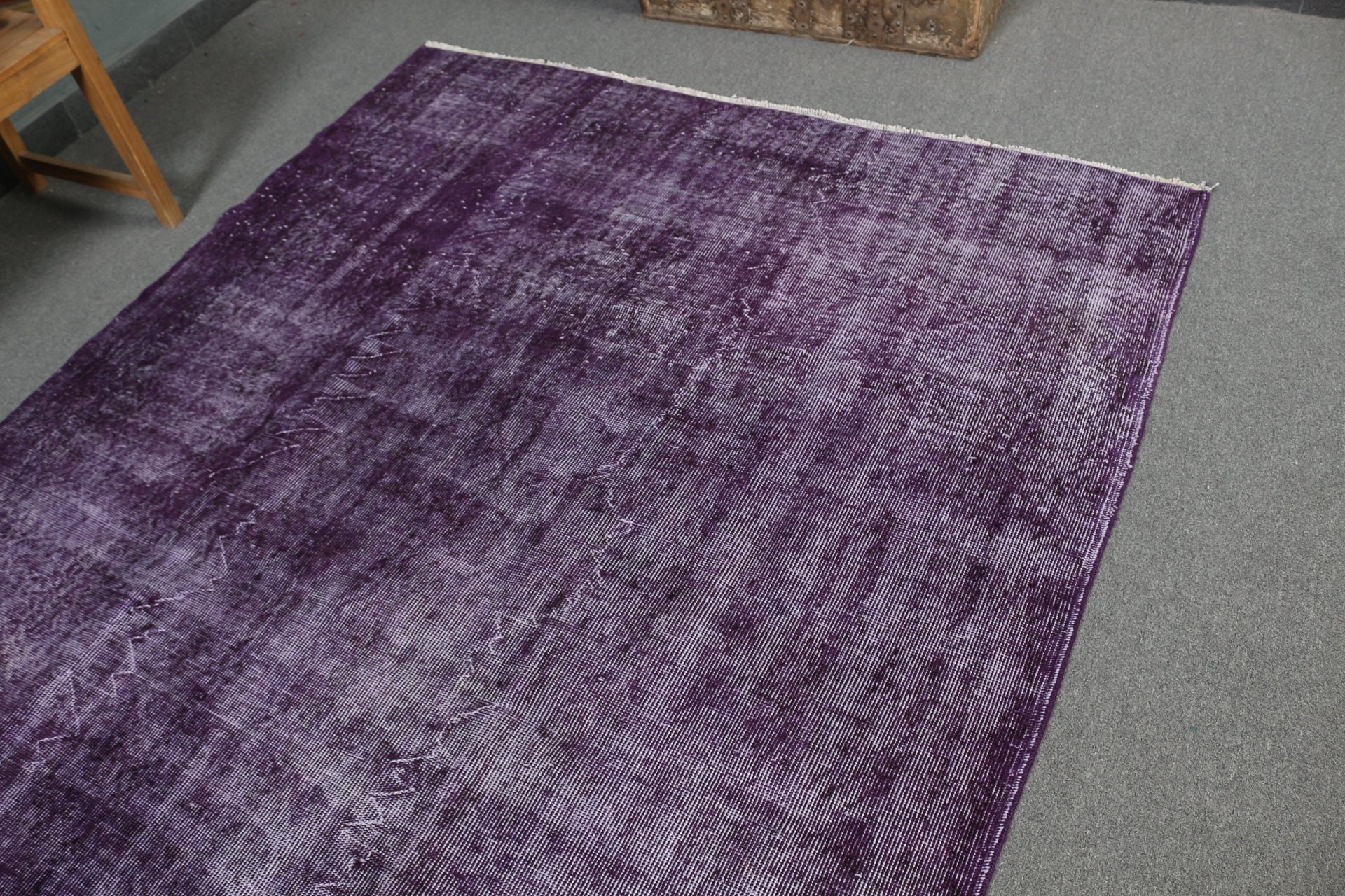 5.9x9.3 ft Large Rugs, Turkish Rug, Dining Room Rug, Cool Rugs, Purple Bedroom Rugs, Rugs for Salon, Tribal Rug, Vintage Rug