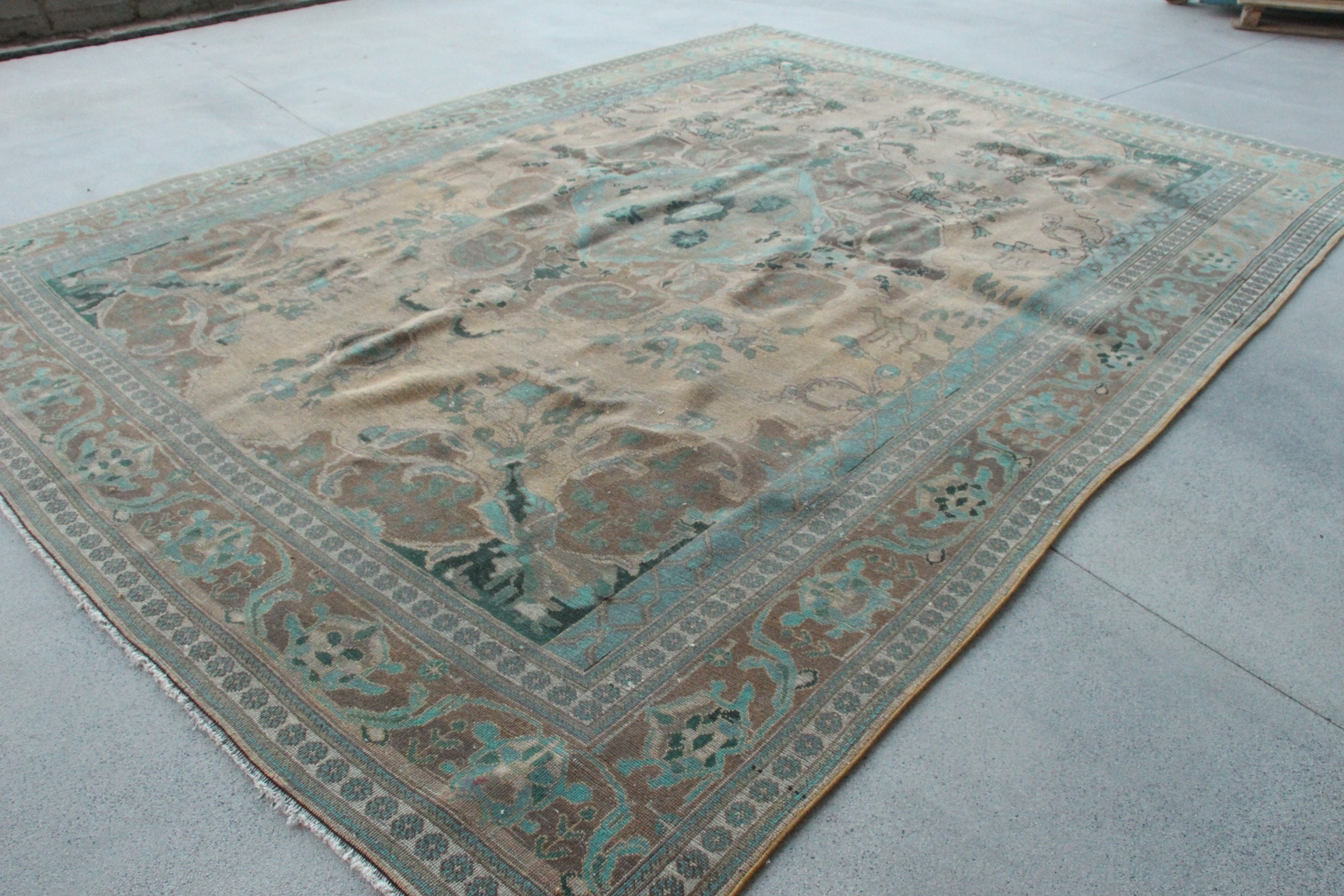 Cool Rugs, Turkish Rugs, Salon Rug, Vintage Rugs, Bronze Oriental Rugs, 9.4x12.4 ft Oversize Rugs, Oversize Turkish Rugs, Flatweave Rugs