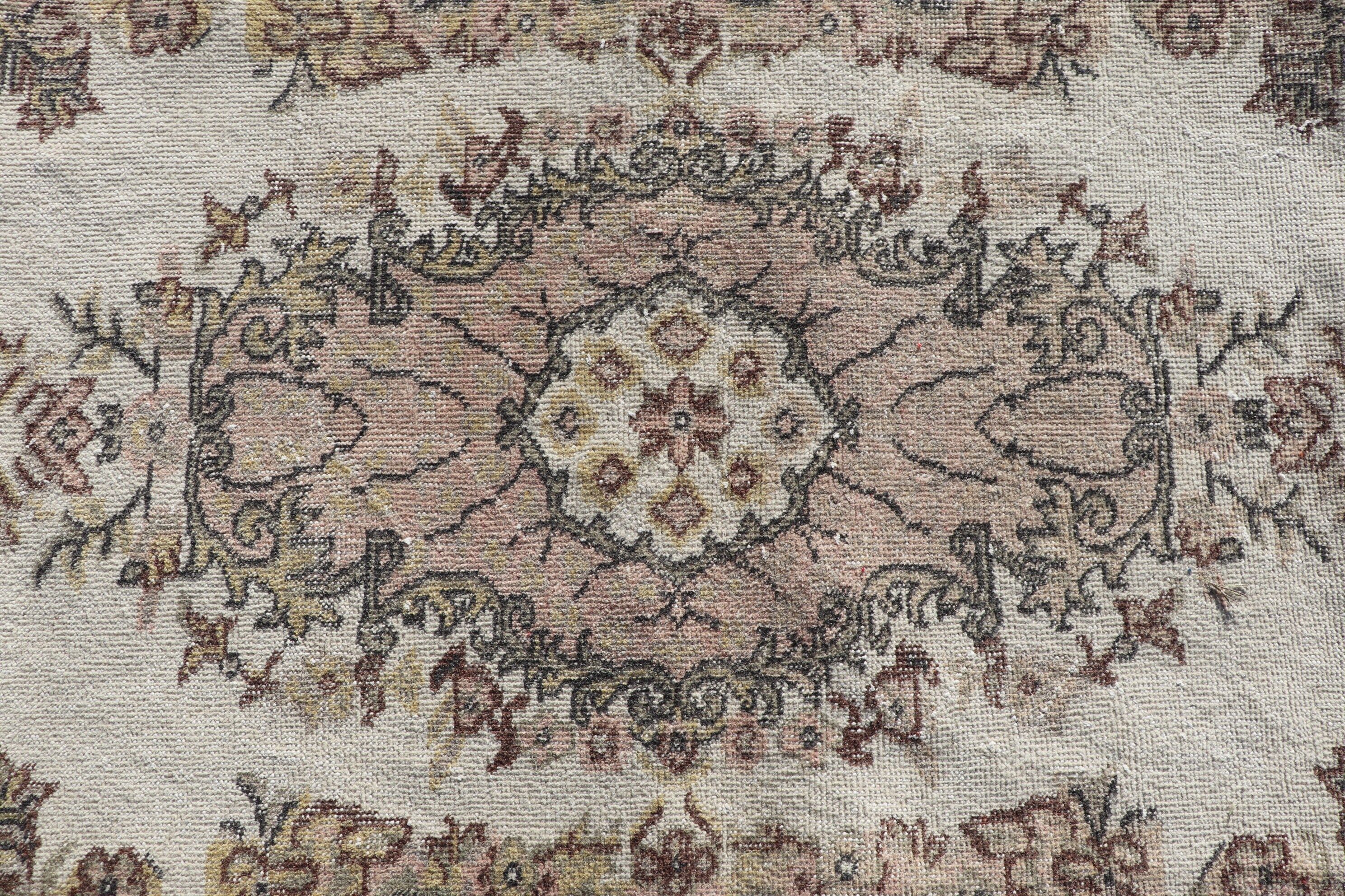 Vintage Rug, Brown Home Decor Rug, Home Decor Rug, Bedroom Rug, 4x6.9 ft Area Rugs, Rugs for Indoor, Floor Rugs, Turkish Rugs, Antique Rug