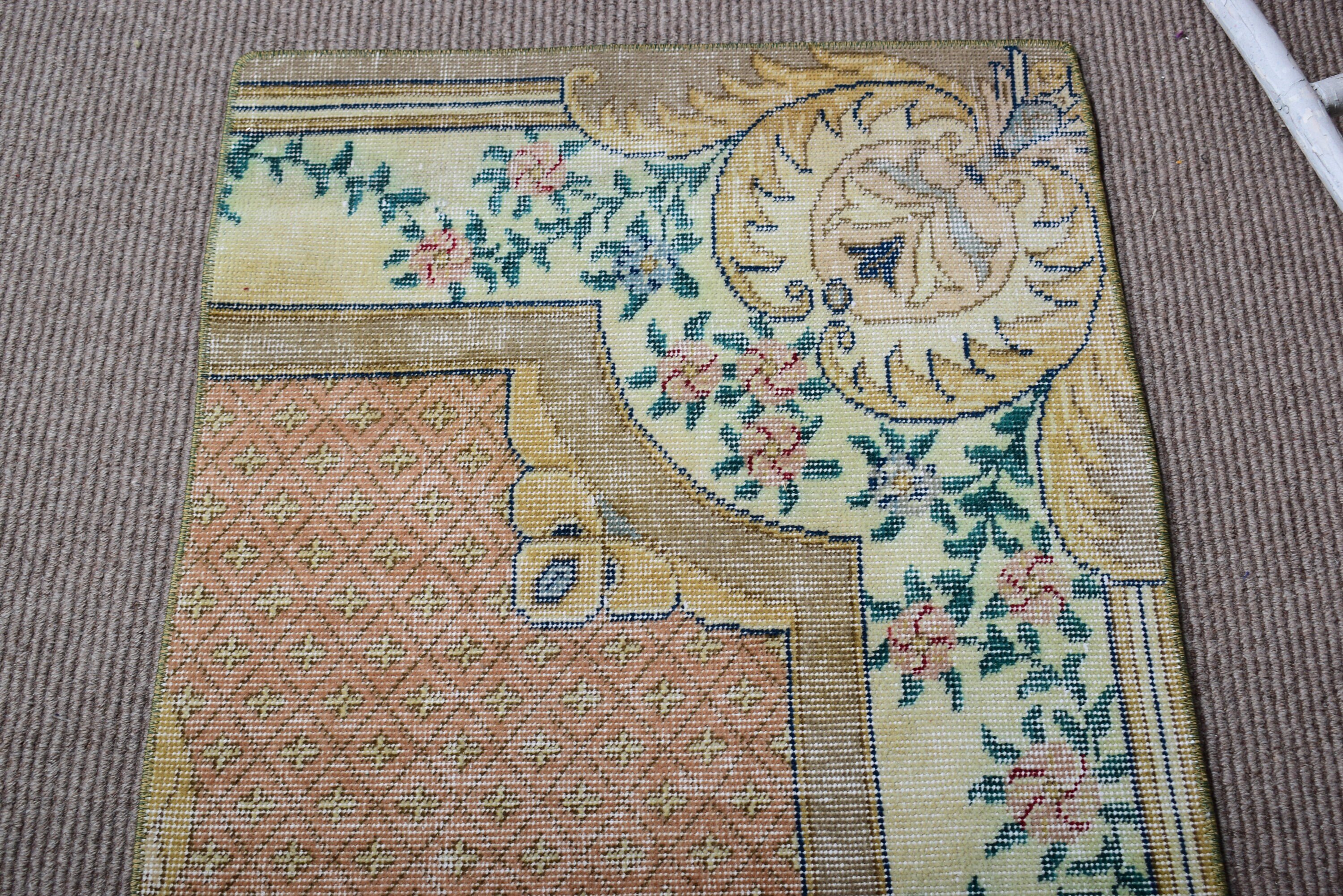 Vintage Halılar, Antika Halı, Yatak Odası Halısı, Modern Halı, Yeşil Yatak Odası Halıları, Merdiven Halısı, Türk Halısı, Uzun Yolluk Halıları, 2.1x6.2 ft Yolluk Halısı