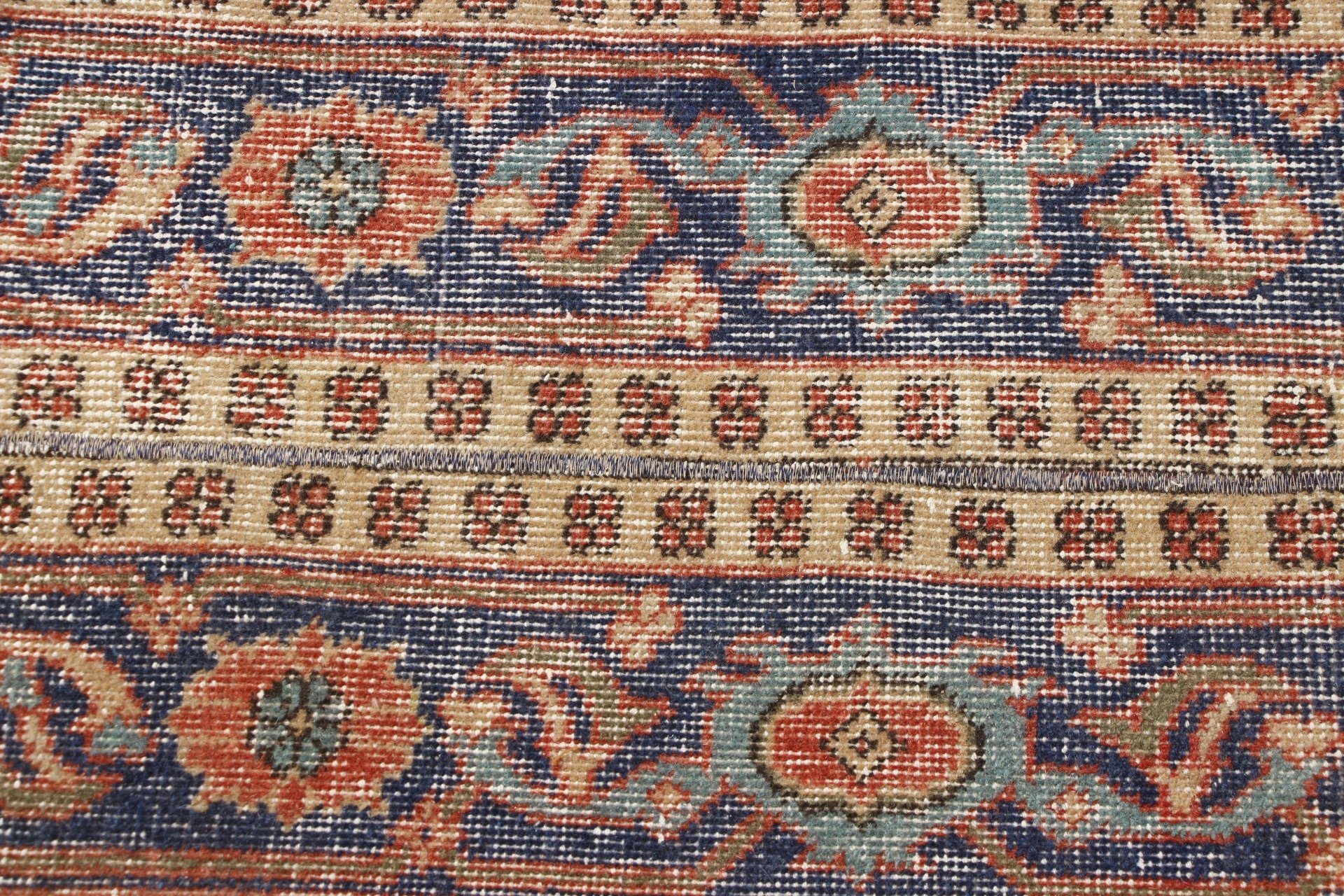 Corridor Rug, Home Decor Rug, Handmade Rug, 1.7x12.2 ft Runner Rugs, Vintage Rug, Blue Wool Rug, Anatolian Rug, Hallway Rug, Turkish Rug
