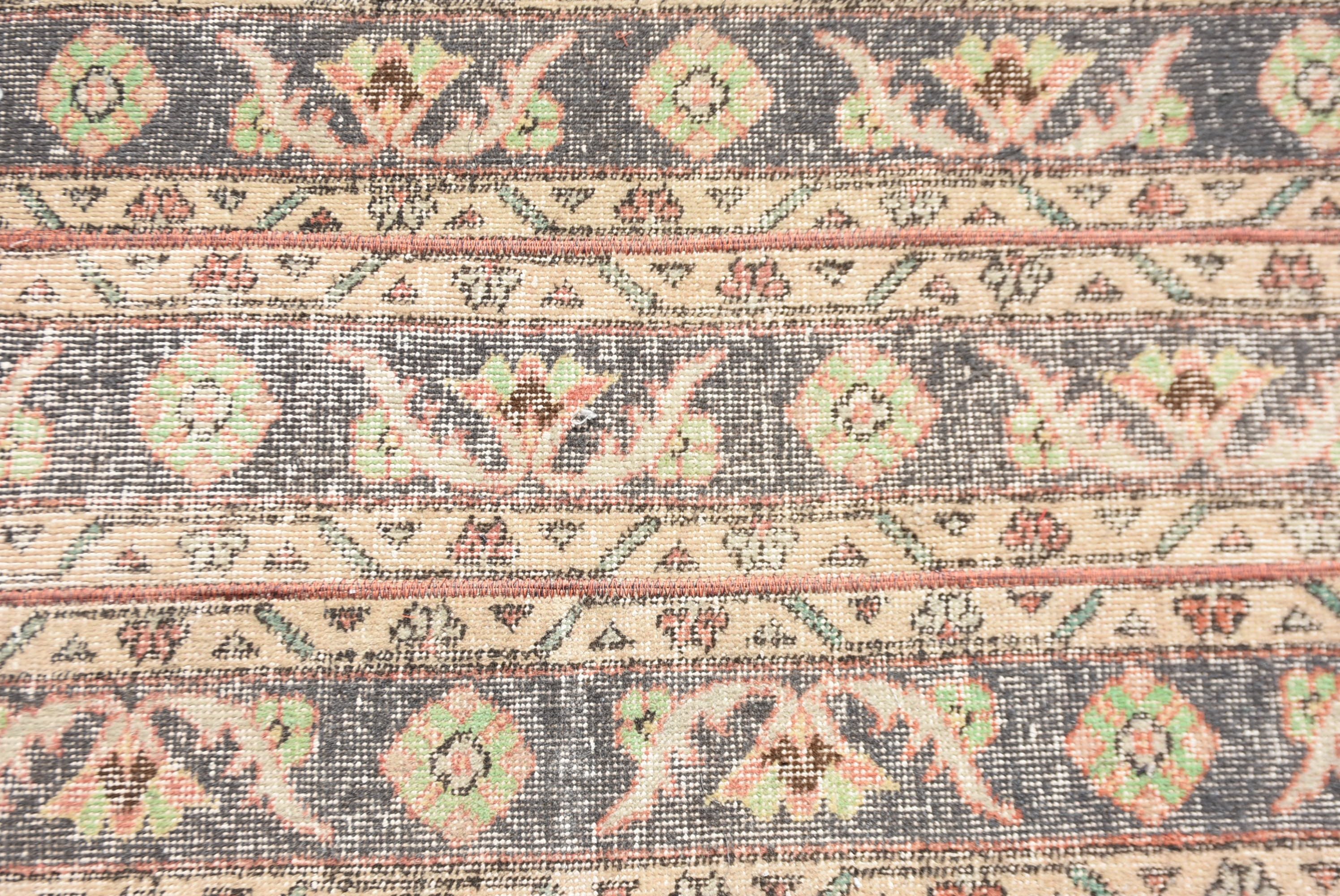 Kitchen Rugs, Bathroom Rug, Old Rug, Vintage Rug, Turkish Rug, Beige Oriental Rugs, 1.9x3.4 ft Small Rugs, Rugs for Nursery, Home Decor Rug