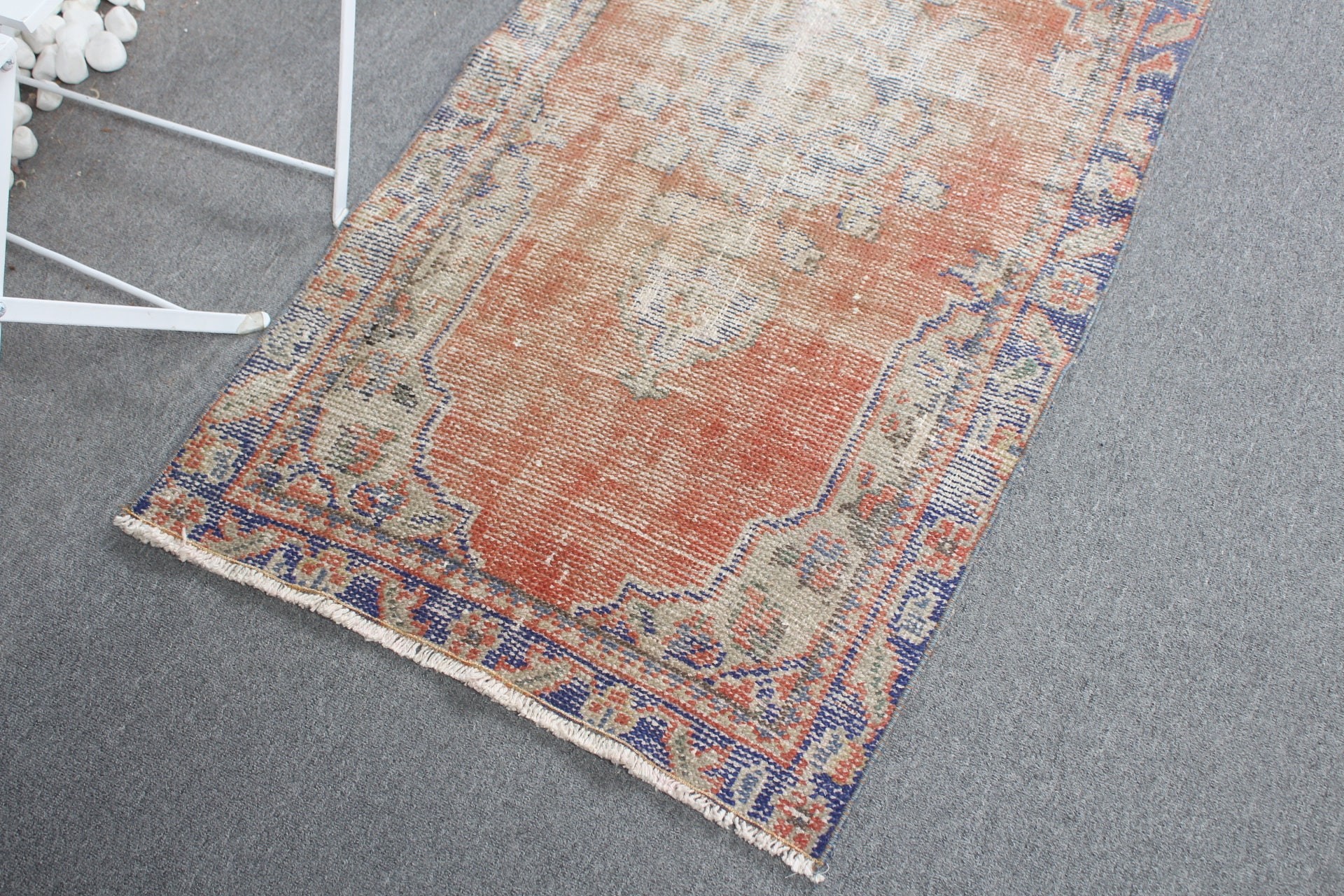 Antique Rug, Vintage Rug, Rugs for Kitchen, Turkish Rug, Nursery Rug, Bedroom Rugs, Red  2.4x4.8 ft Small Rug, Oushak Rugs