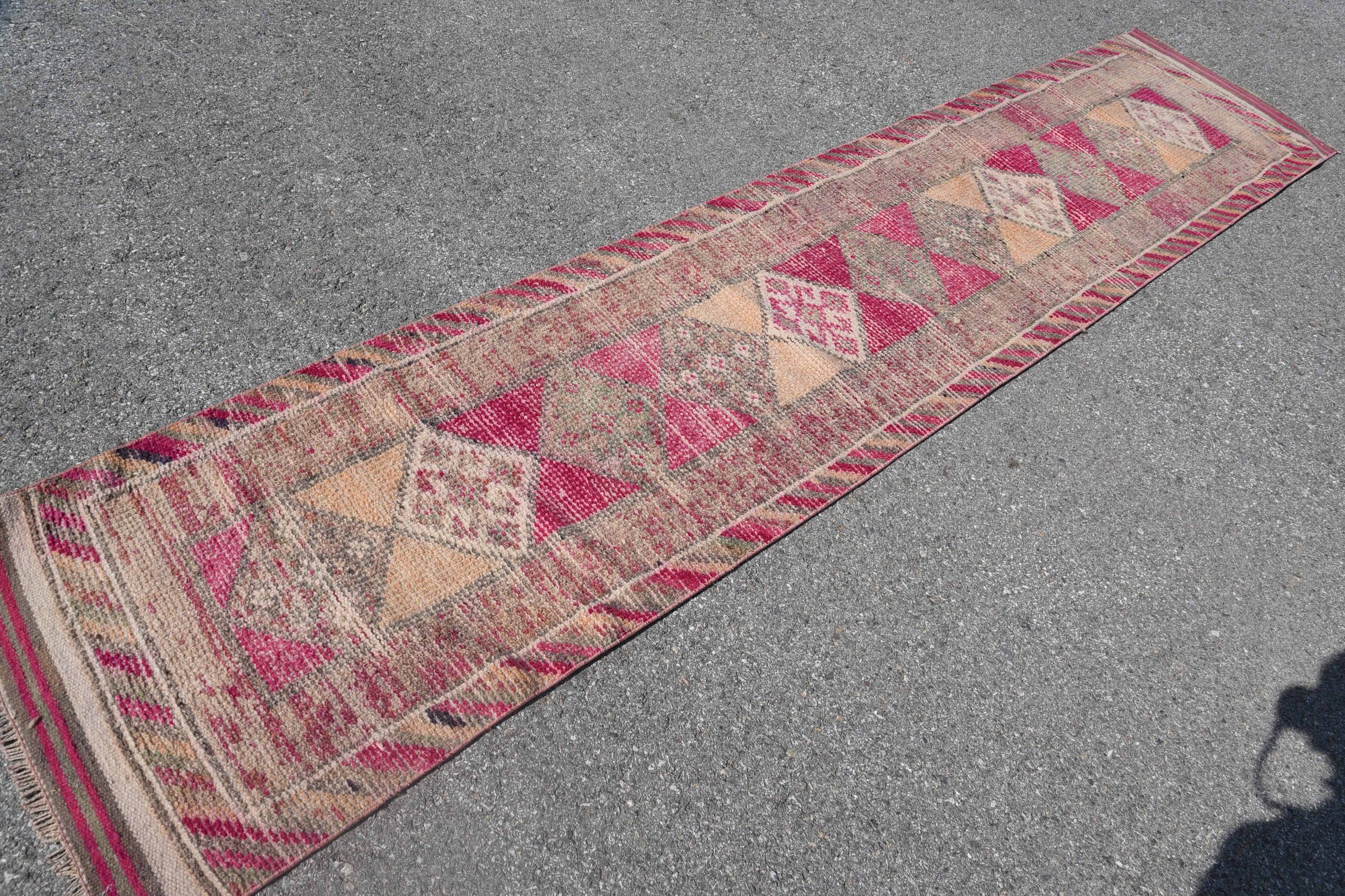 Merdiven Halıları, Mutfak Halısı, 2.4x11.3 ft Yolluk Halısı, Koridor Halıları, Türk Halıları, Sevimli Halı, Renkli Halı, Vintage Halı, Koridor Halıları