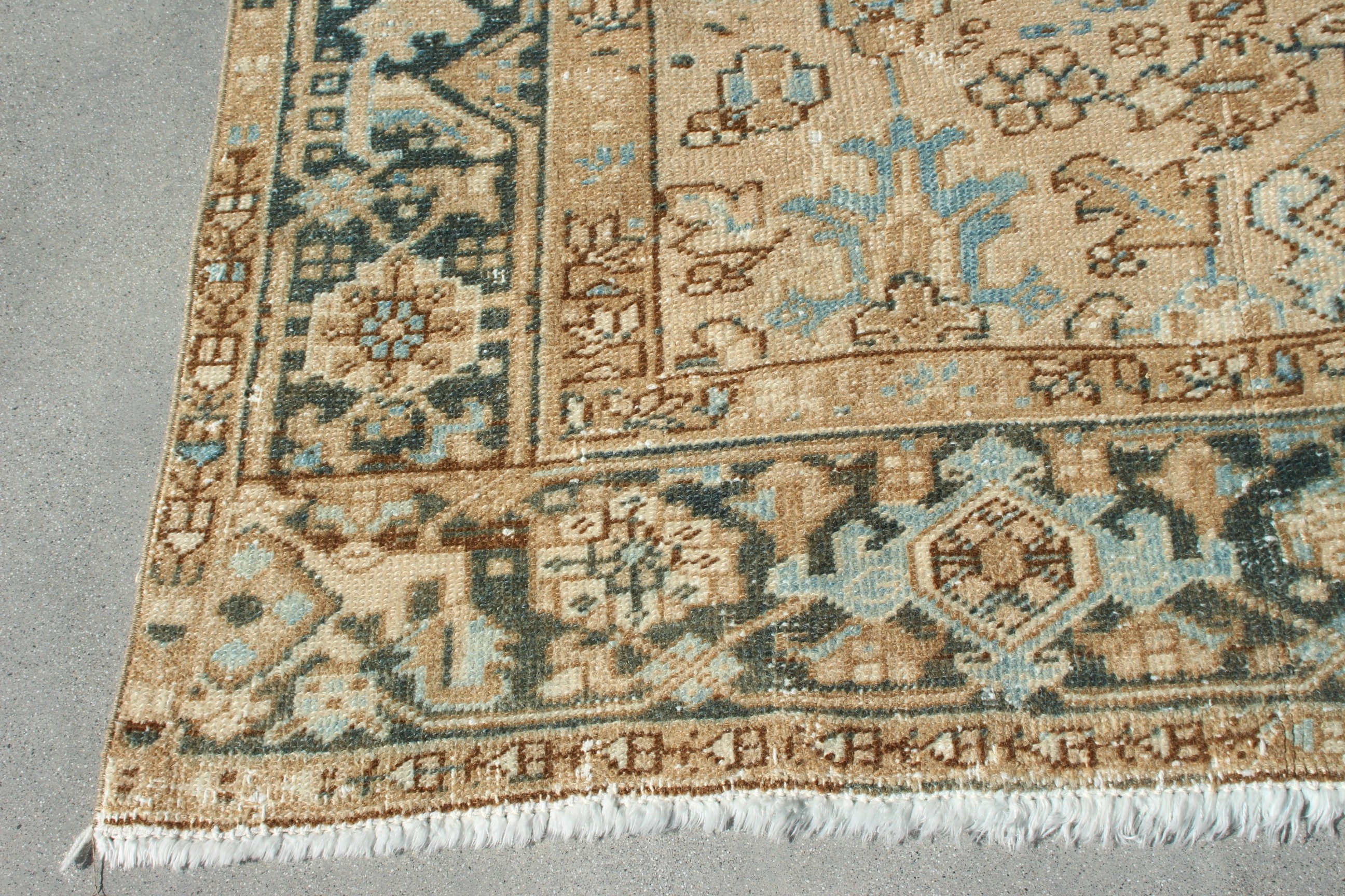 Floor Rugs, Turkish Rug, Brown Statement Rugs, Vintage Rugs, Oversize Vintage Rugs, 7.5x10.2 ft Oversize Rug, Saloon Rug, Home Decor Rugs