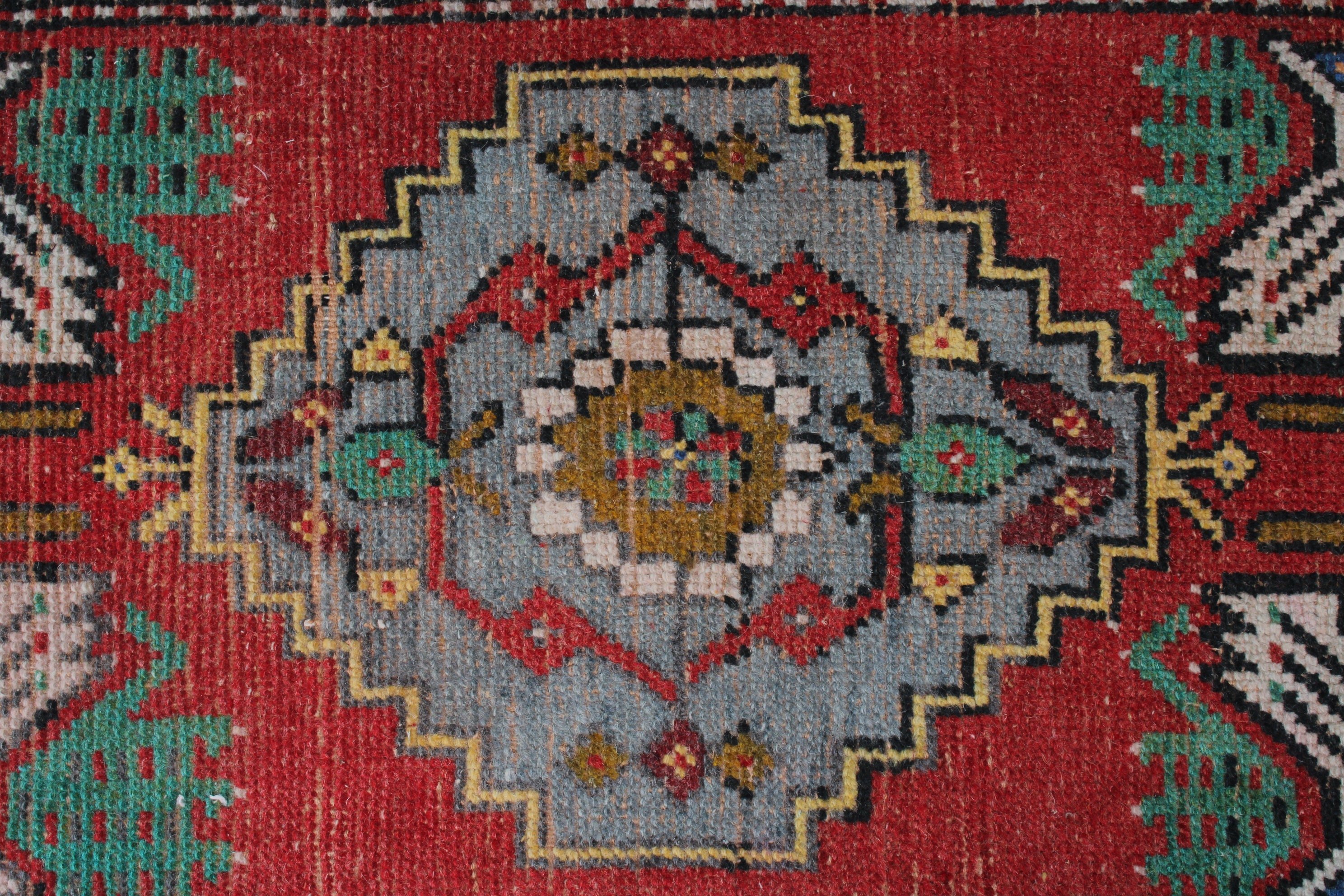 Antika Halı, Vintage Halı, Küçük Vintage Halı, Mutfak Halısı, Bohem Halılar, Kırmızı Nötr Halılar, 1.6x3.2 ft Küçük Halı, Türk Halıları, Araba Paspas Halıları