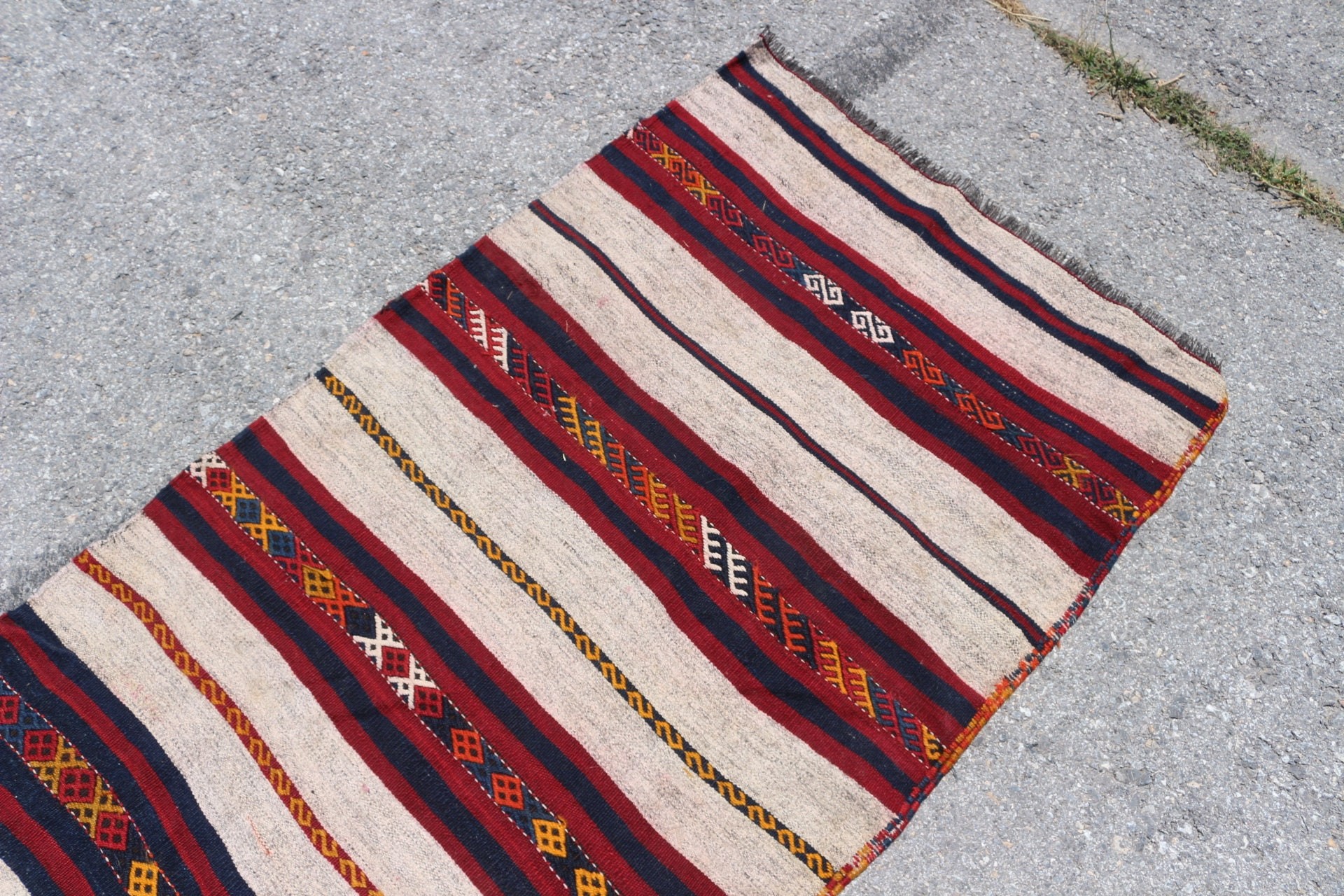 Çocuk Halısı, Giriş Halısı, 3x6,7 ft Aksan Halısı, Fas Halısı, Türk Halısı, Kırmızı Ev Dekor Halısı, Kilim, Yer Halıları, Yurt Halısı, Vintage Halılar