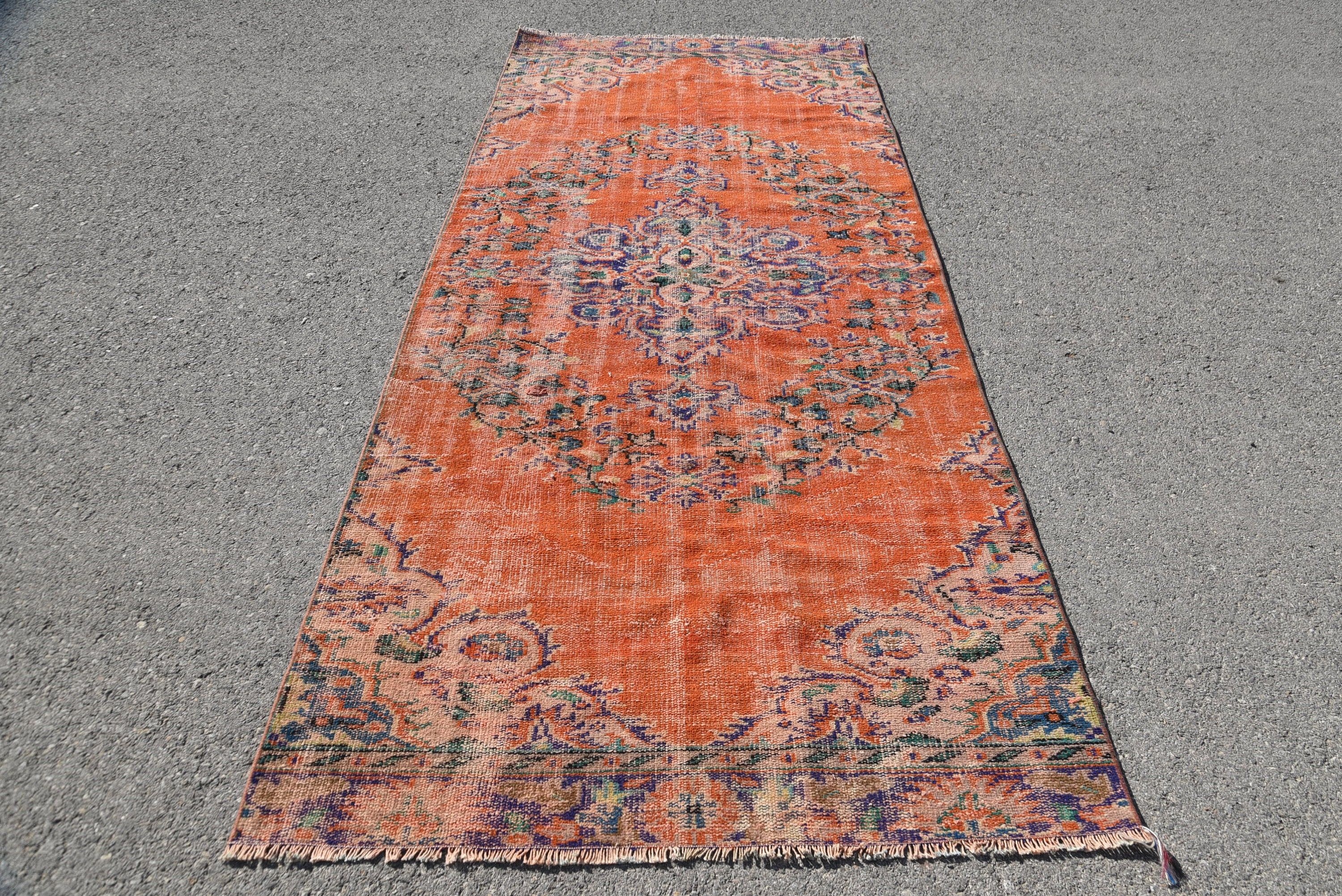 Oriental Rugs, Bedroom Rug, Anatolian Rug, Turkish Rug, Rugs for Indoor, Pastel Rugs, Living Room Rugs, Vintage Rugs, 4.2x9.4 ft Area Rugs