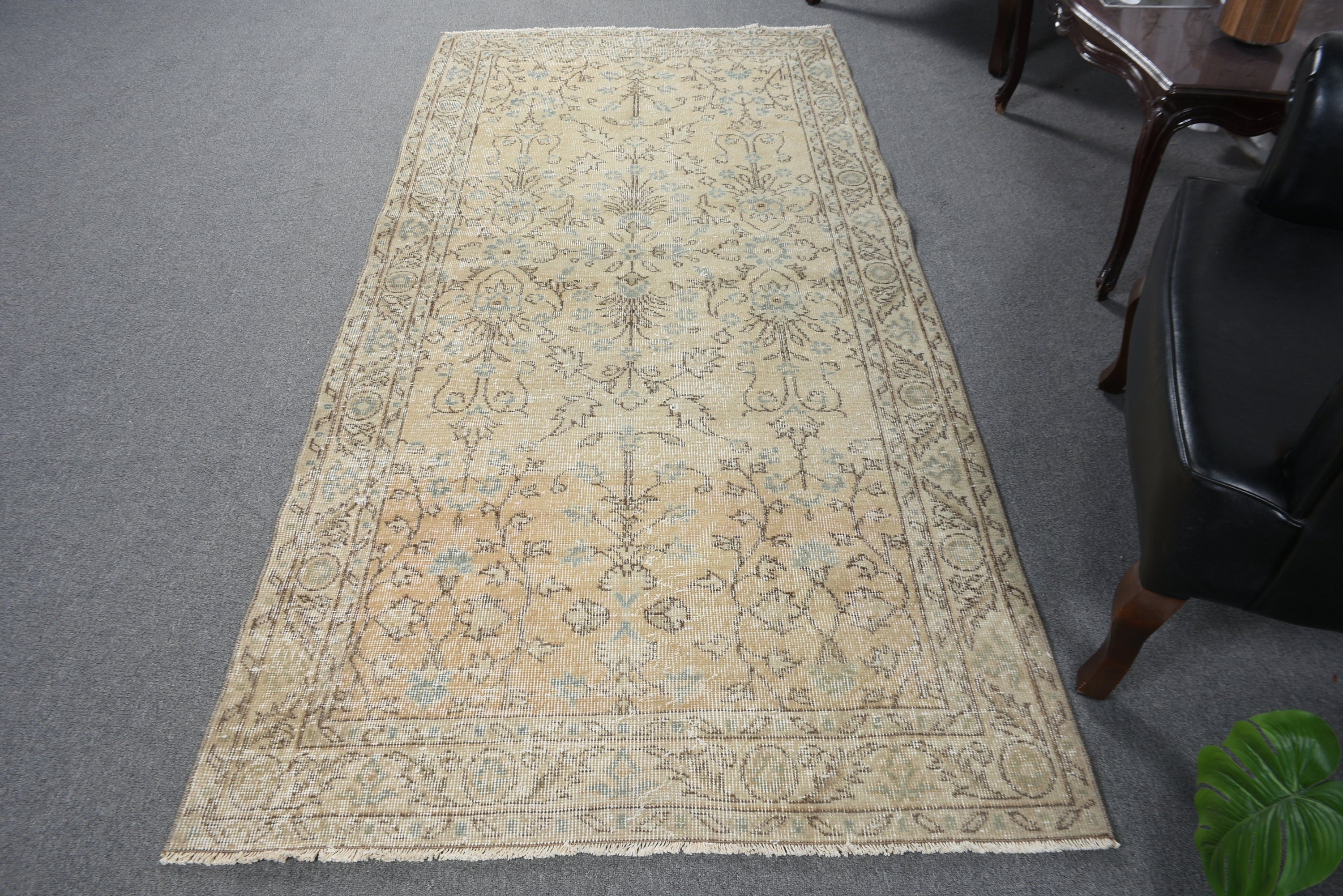 Bedroom Rugs, Beige Flatweave Rug, Nursery Rug, Turkish Rugs, Home Decor Rugs, Aesthetic Rug, 3.8x8.2 ft Area Rugs, Vintage Rug, Luxury Rug