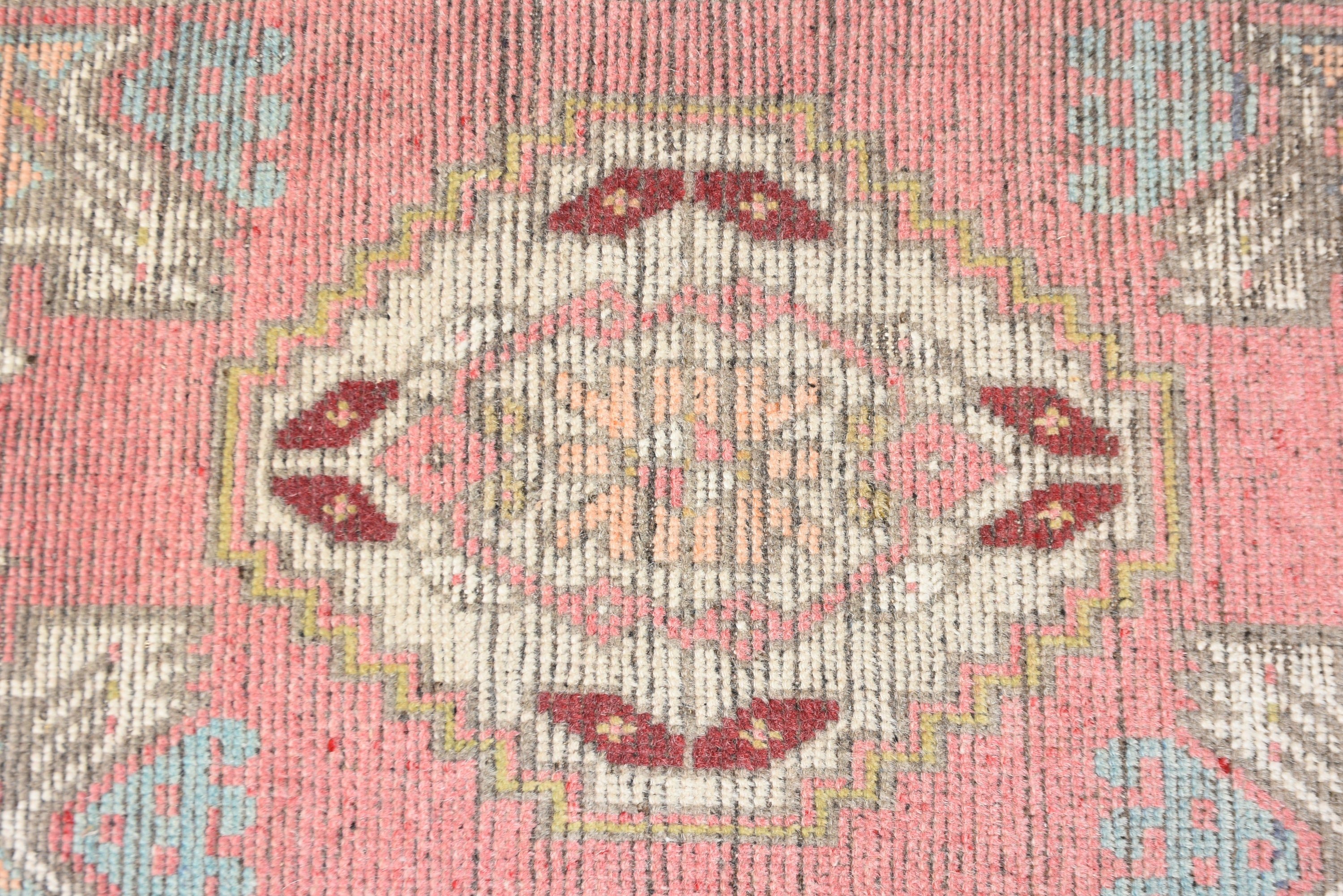 Bath Rugs, Nursery Rug, 1.6x3.1 ft Small Rug, Turkish Rug, Rugs for Door Mat, Anatolian Rugs, Pink Cool Rugs, Wool Rugs, Vintage Rugs