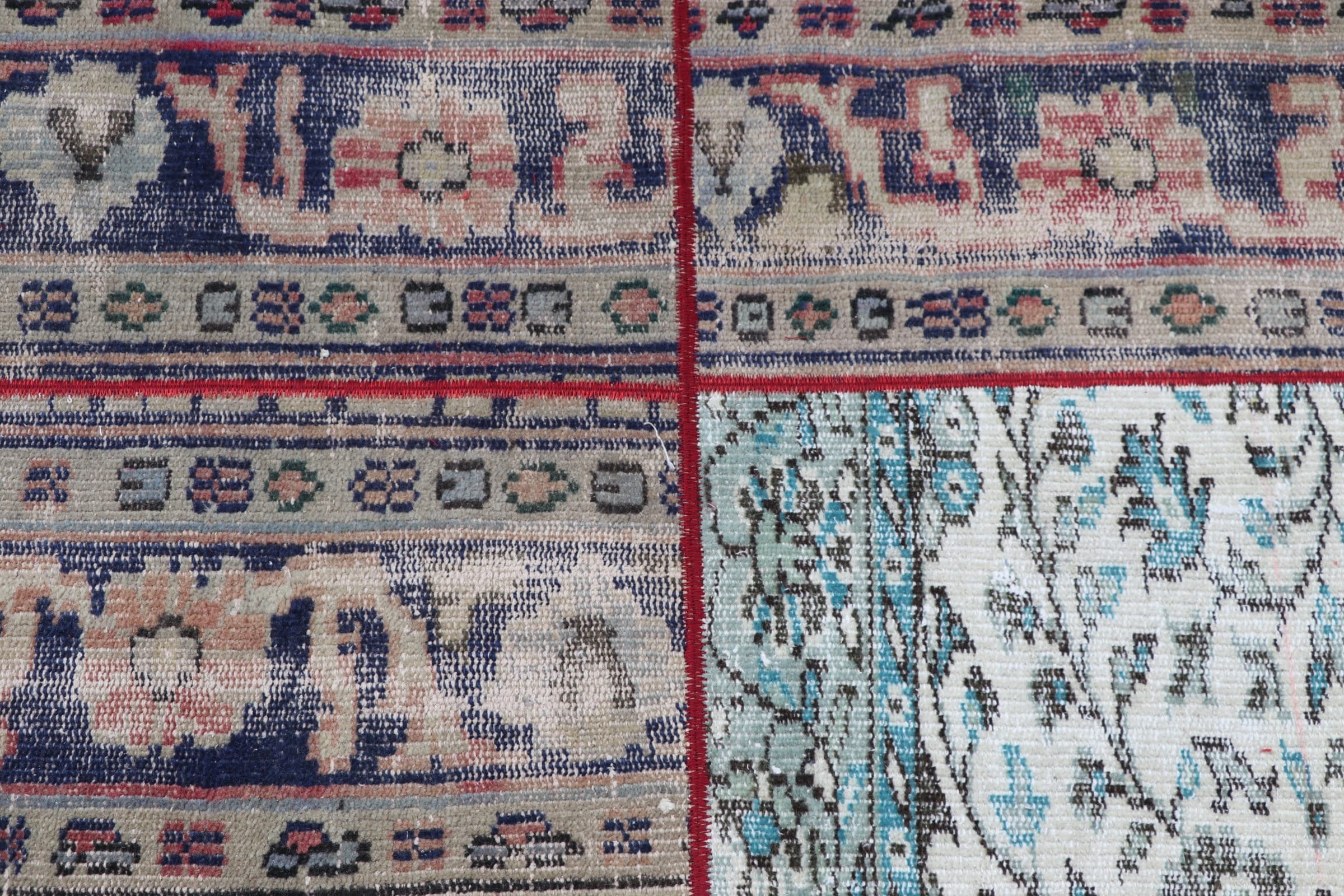 Turkish Rugs, Home Decor Rug, Vintage Rug, Dorm Rug, Hallway Rug, Anatolian Rugs, Rugs for Kitchen, Blue Kitchen Rug, 2.1x5.4 ft Runner Rug