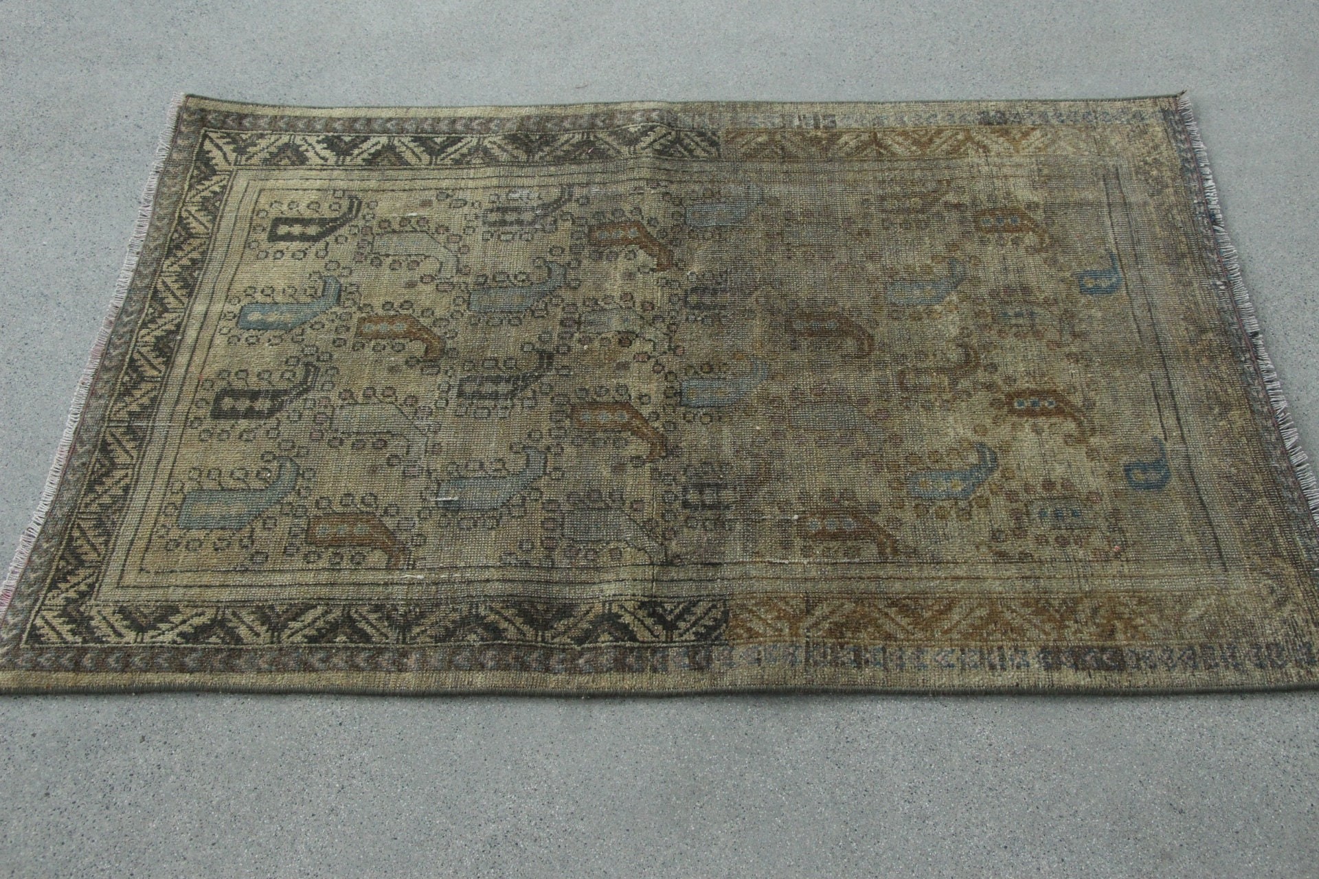 Mutfak Halısı, Parlak Halı, Fas Halıları, Türk Halısı, Giriş Halıları, Yeşil Yatak Odası Halıları, Yatak Odası Halısı, 2,7x4 ft Küçük Halılar, Vintage Halılar