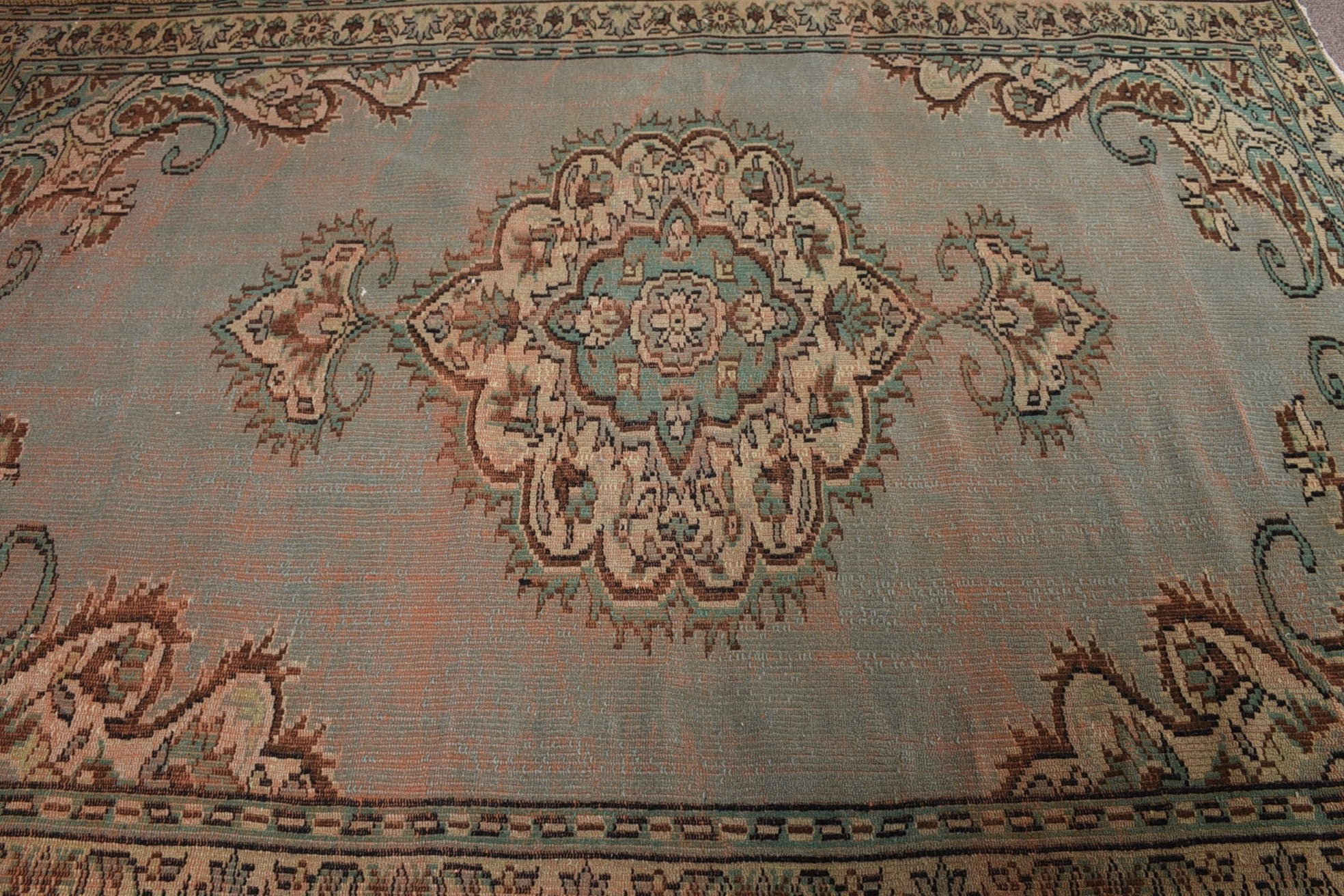 Living Room Rug, Distressed Rug, Rugs for Living Room, 6.1x9 ft Large Rug, Turkish Rug, Antique Rugs, Salon Rug, Vintage Rug, Kitchen Rugs