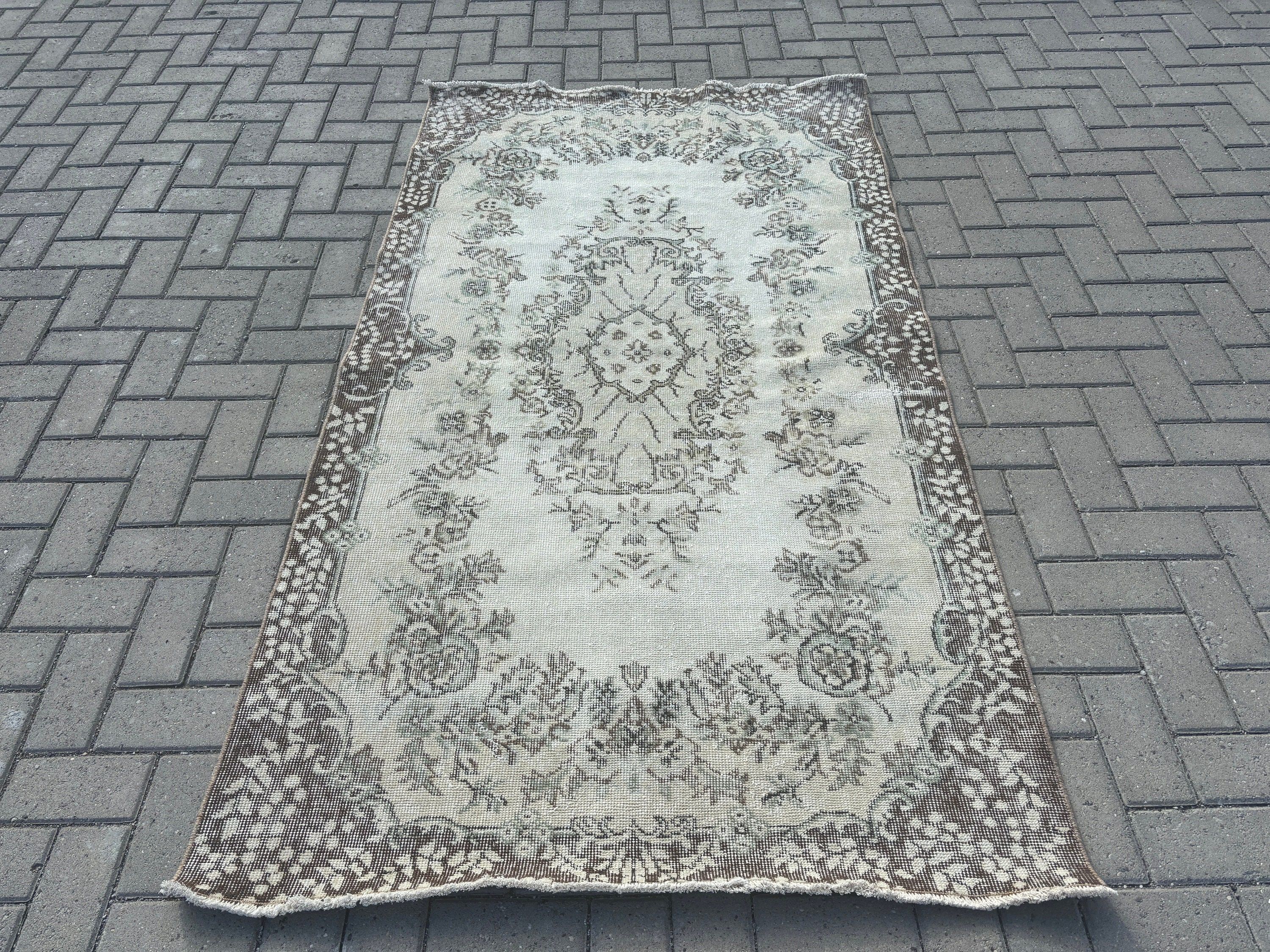 Çocuk Halısı, Oryantal Halı, 3,8x6,8 ft Alan Halıları, Fas Halıları, Boho Alan Halısı, Türk Halısı, Vintage Halı, Bej Modern Halılar, Ofis Halıları