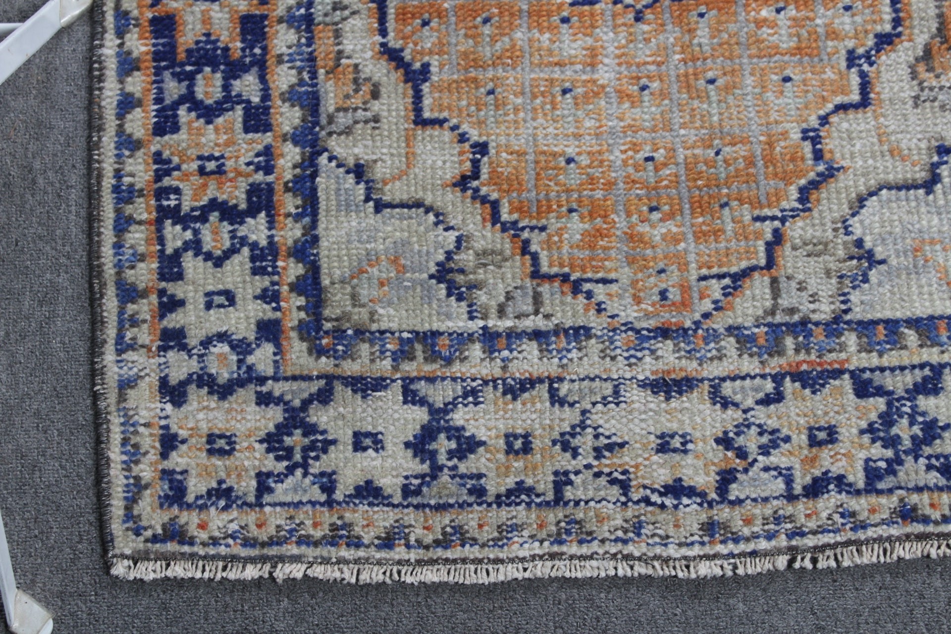 Yatak Odası Halıları, 2.3x4.8 ft Küçük Halı, Soğuk Halı, Yün Halı, Paspas Halısı, Turuncu Antika Halılar, Çocuk Halıları, Vintage Halılar, Türk Halısı