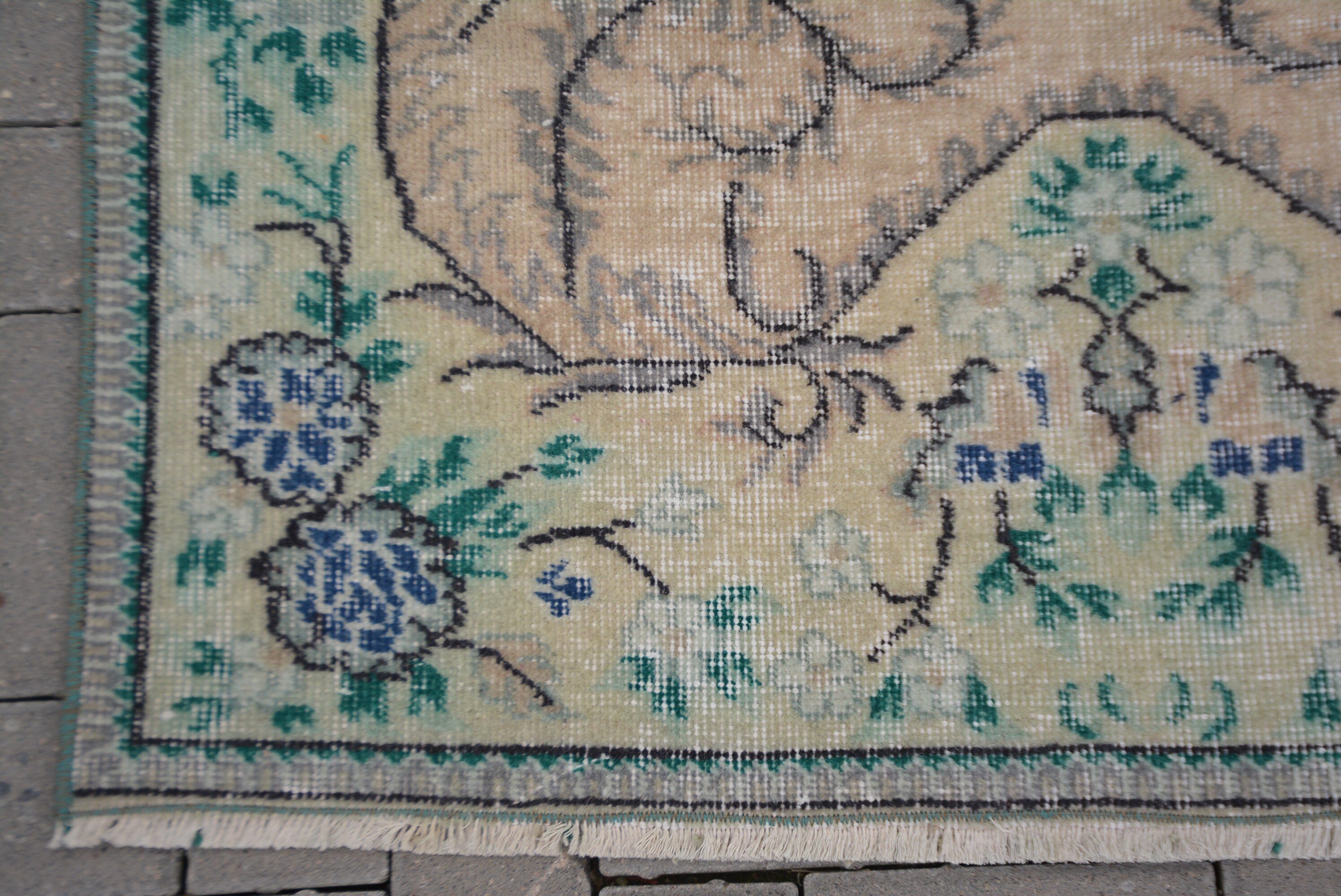 Kitchen Rugs, Bedroom Rug, Outdoor Rug, Antique Rug, Vintage Rug, 3.5x6.6 ft Accent Rugs, Nursery Rugs, Rugs for Nursery, Turkish Rug