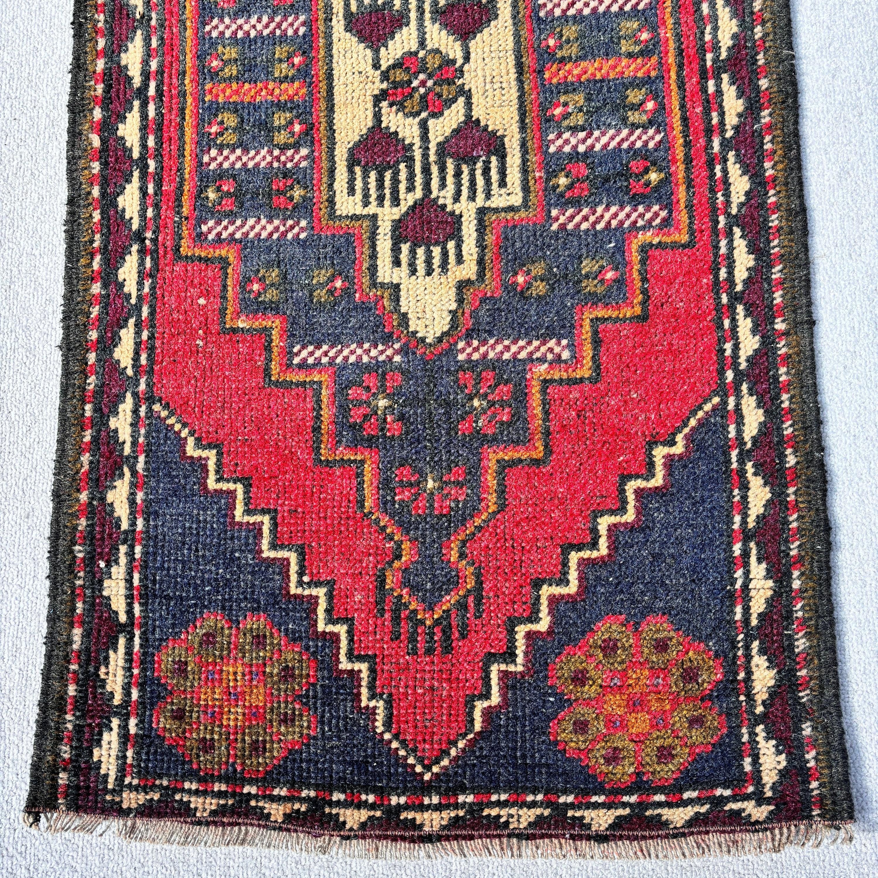 Yatak Odası Halıları, Vintage Halı, Mutfak Halıları, 1,7x3,5 ft Küçük Halılar, Lüks Halı, Kırmızı Modern Halılar, Türk Halısı, Açıklama Halıları, Mutfak Halısı